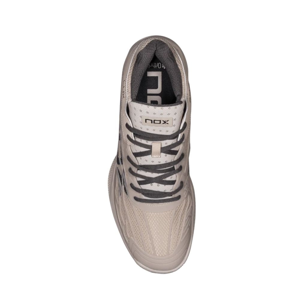 Nox AT10 Lux Feather Gray/raven | padel shoes