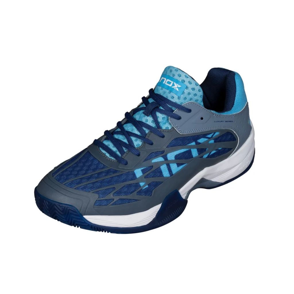 Nox AT10 Lux stone/bonnie blue | Padel shoes