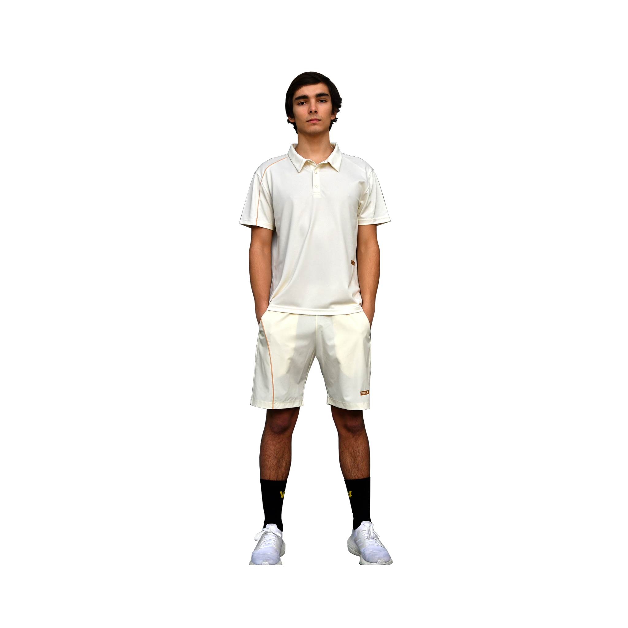 Volt Performance Shorts V6 Beige & Gold | Men