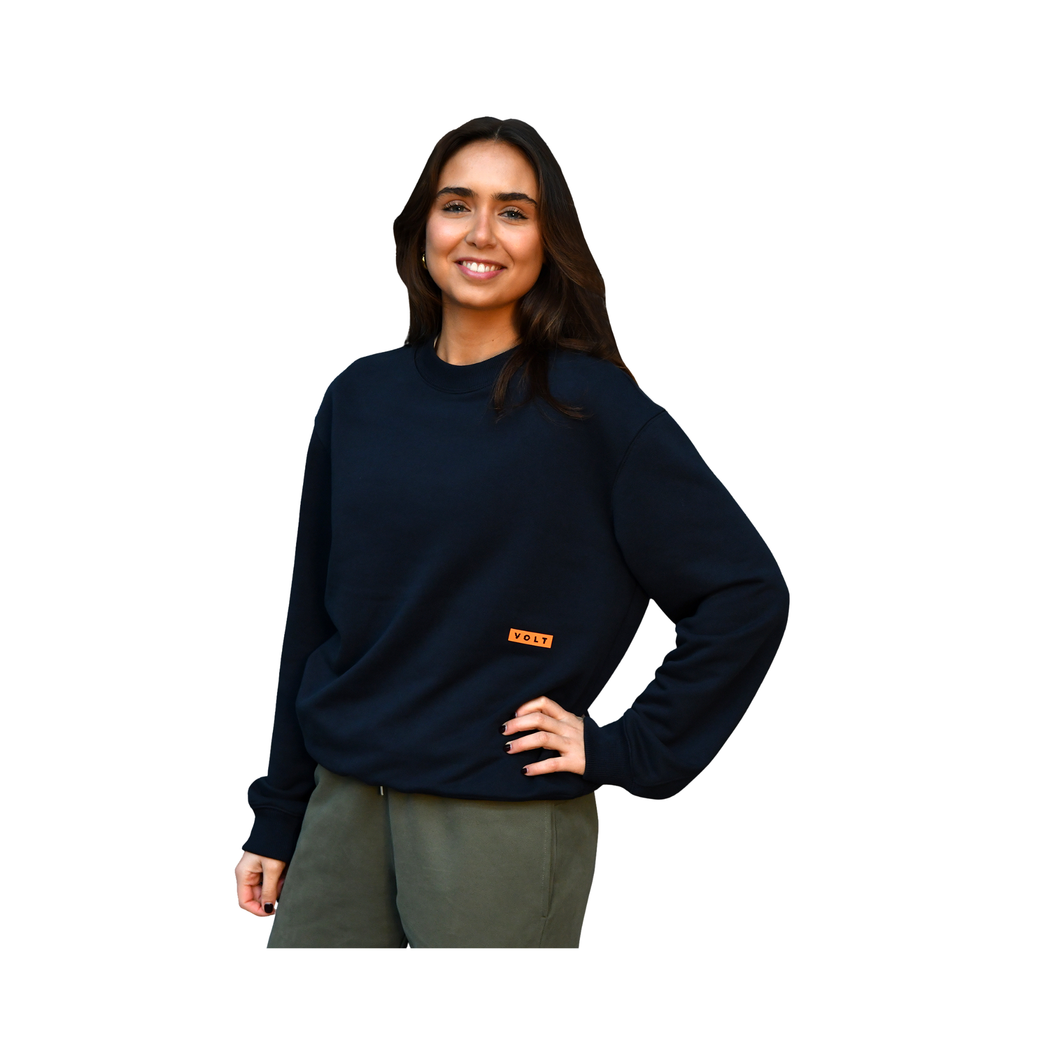 Volt Sweatshirt V6 Blue & Orange