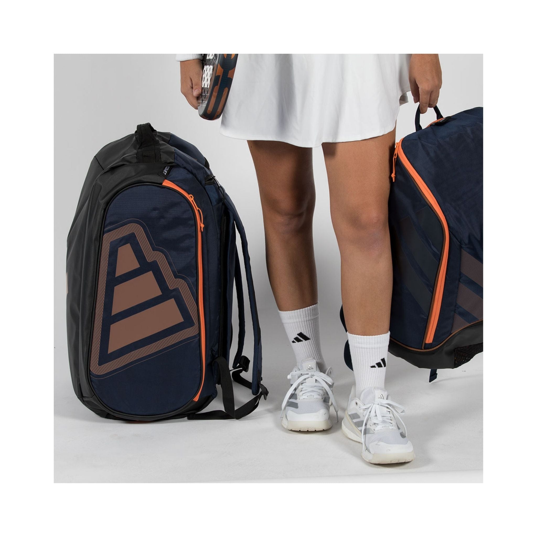 Adidas-Pro-Tour-Racketbag-2026-tennis-bag-in-navy-and-black-with-orange-accents