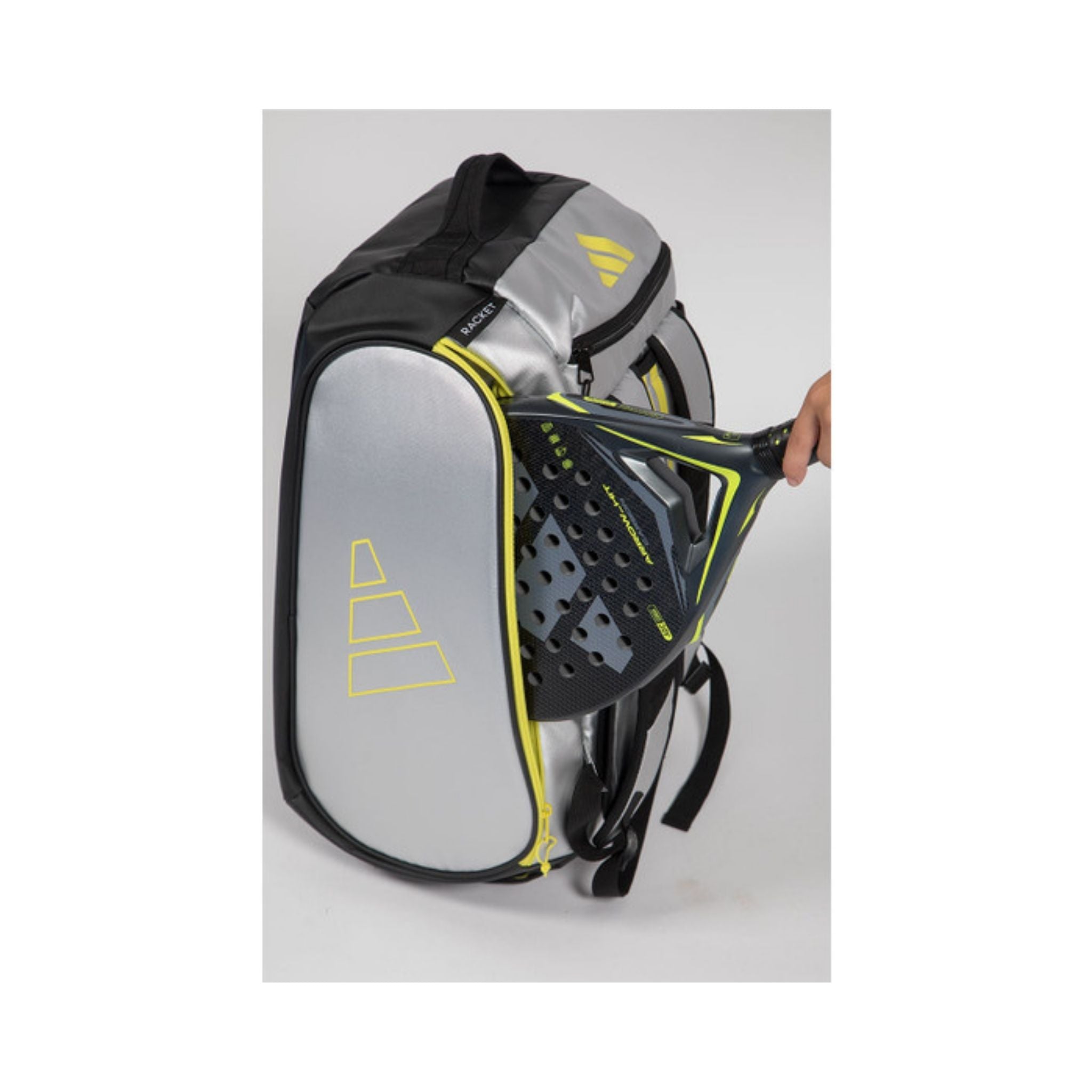 adidas Tour Silver/lime Padel Racketbag
