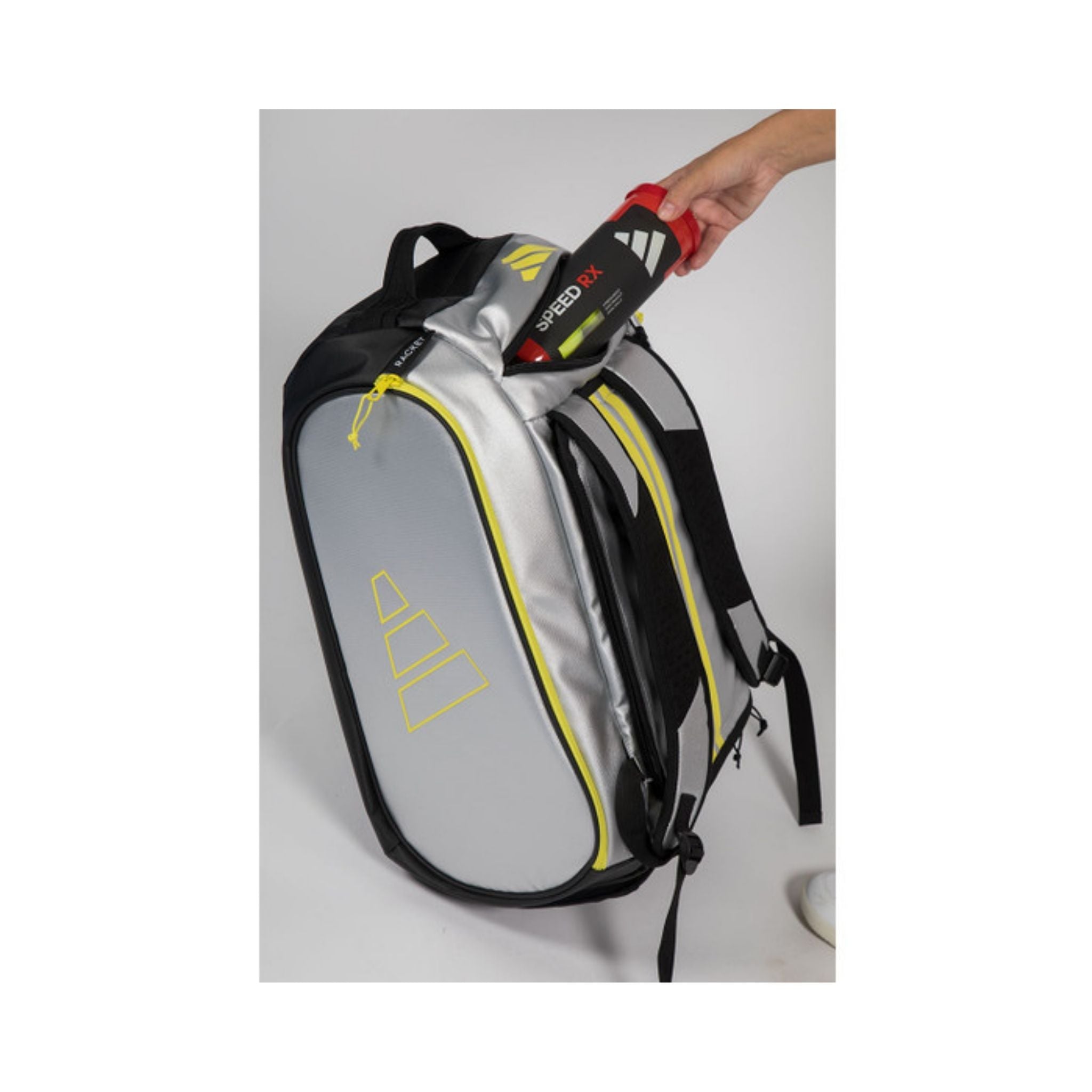 adidas Tour Silver/lime Padel Racketbag