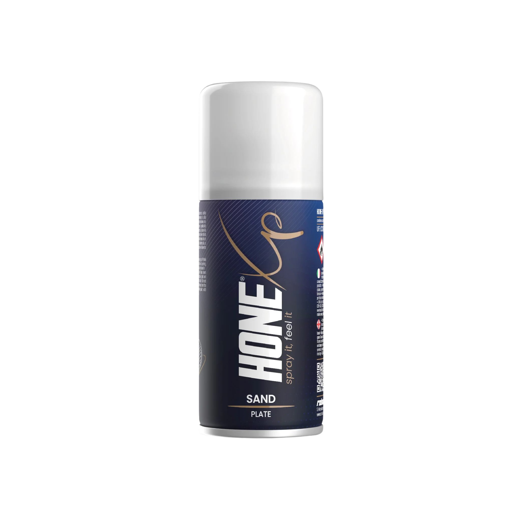 HoneXP sand spray for a rough padelracket surface
