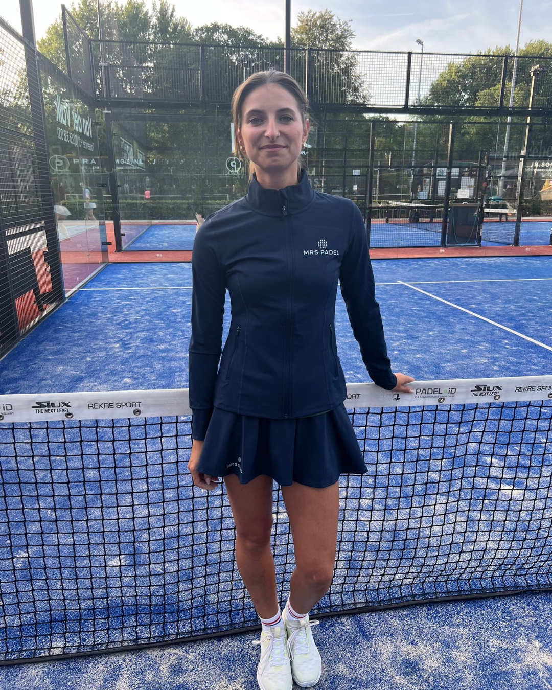 Mrs padel padel competition skirt blue