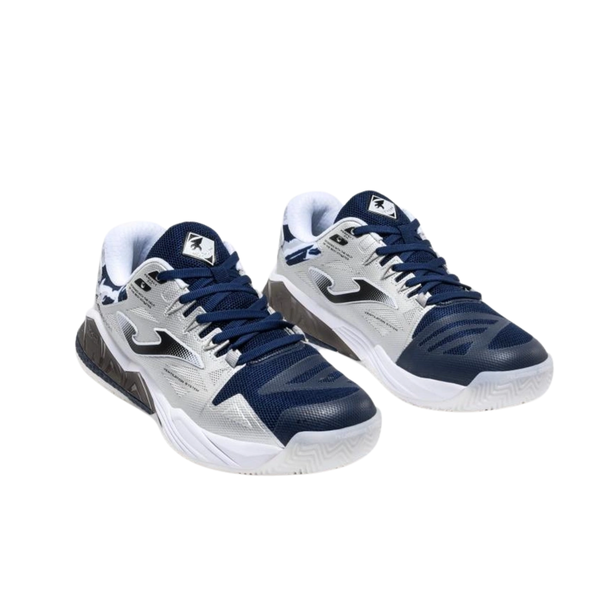 Angled view of the Joma Spin 2026 men's padel shoe showing the upper and side profile.