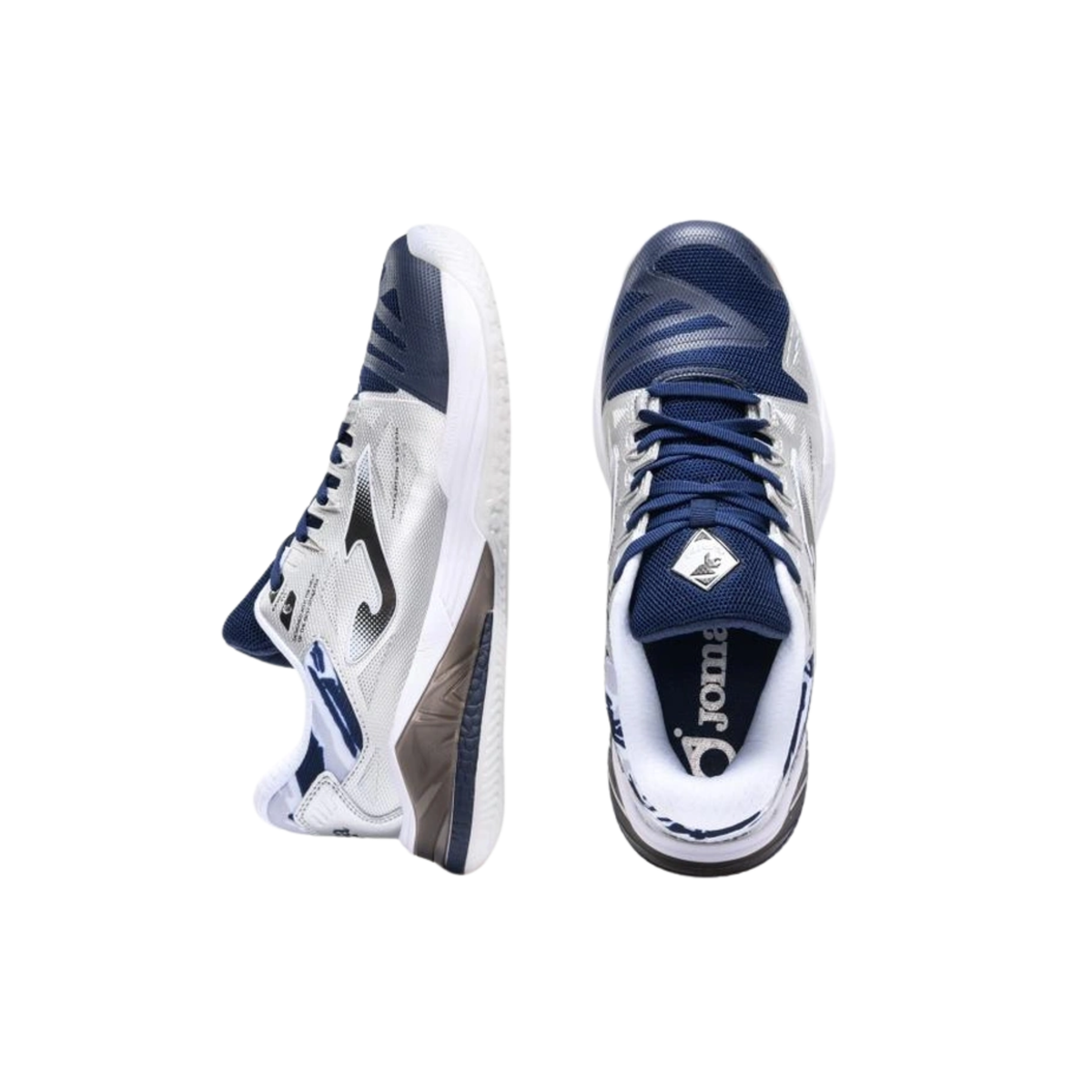 Rear view of the Joma Spin 2026 men's padel shoe showing the heel design.