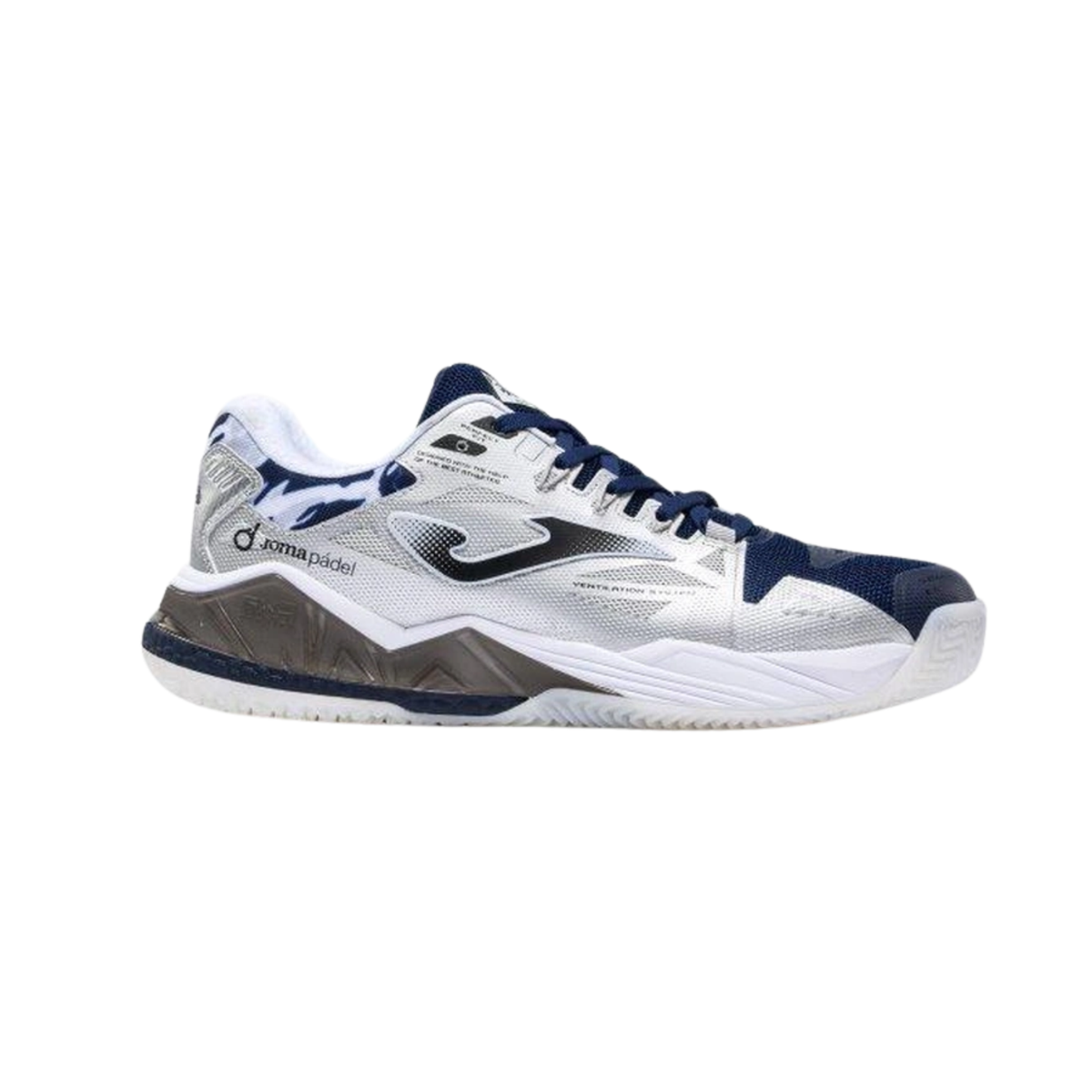 Side view of the Joma Spin 2026 men's padel shoe.