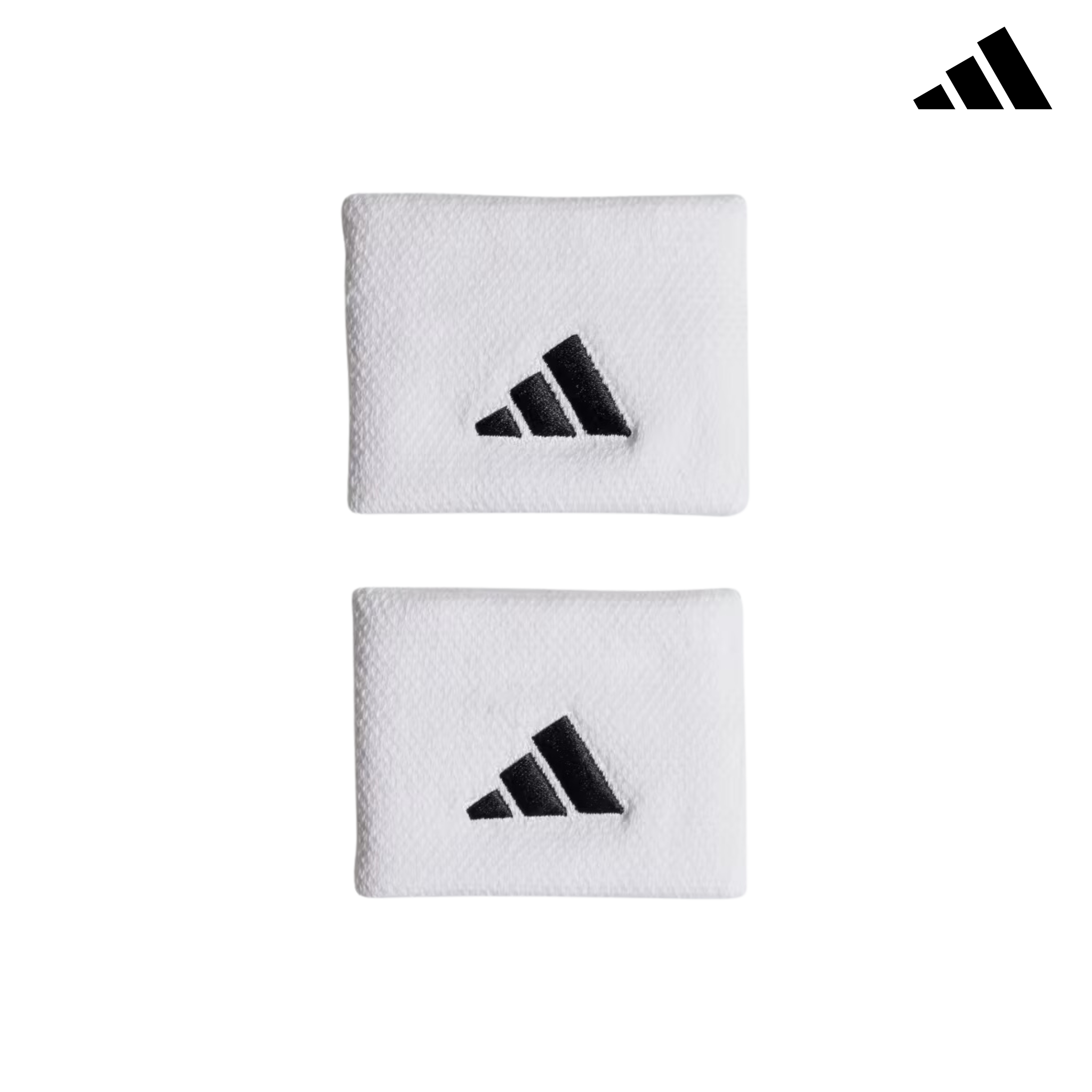 Adidas Padel Sweatbands White/Black 2pcs