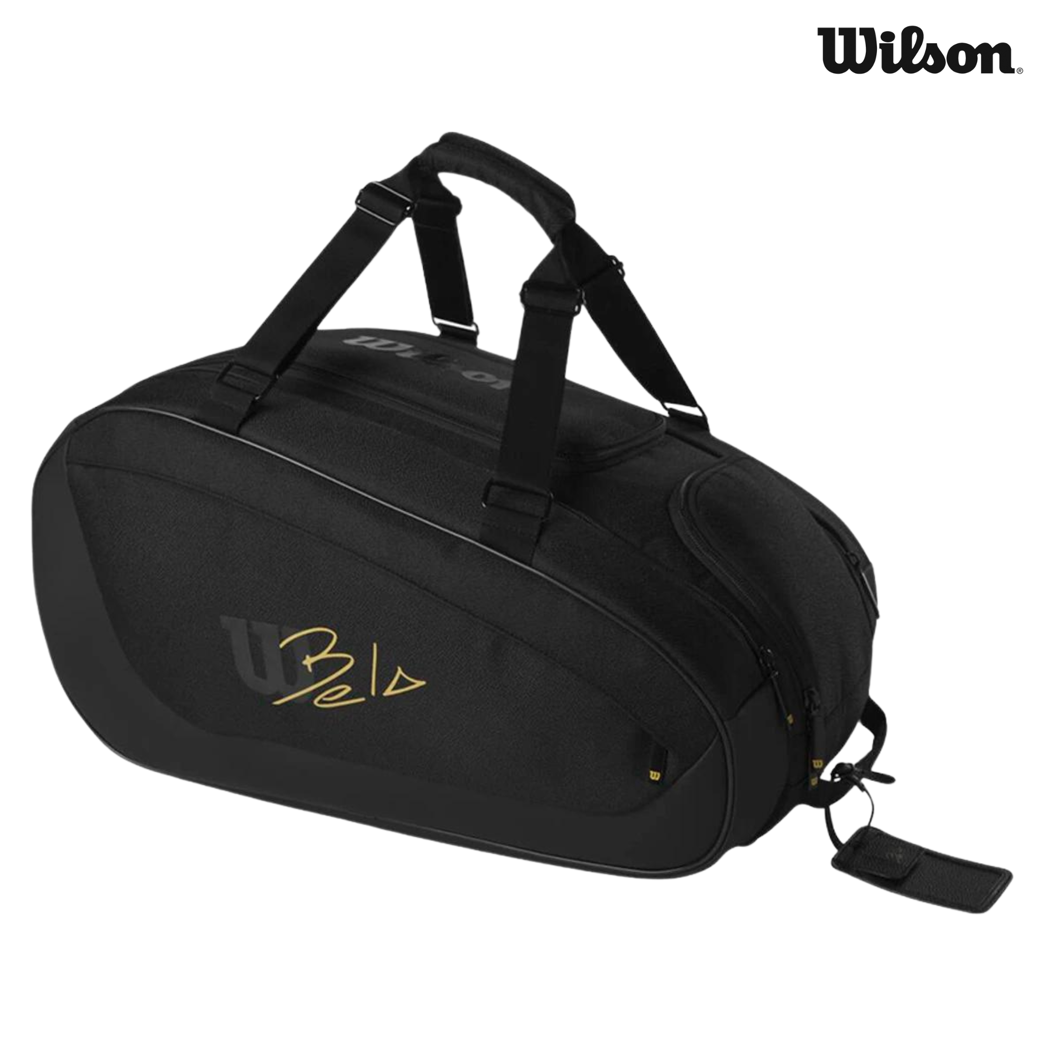 Wilson Bela Super Tour Black Padel Racketbag
