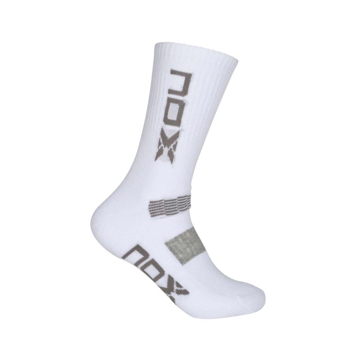 NOX Performance Socken Weiß/Grau
