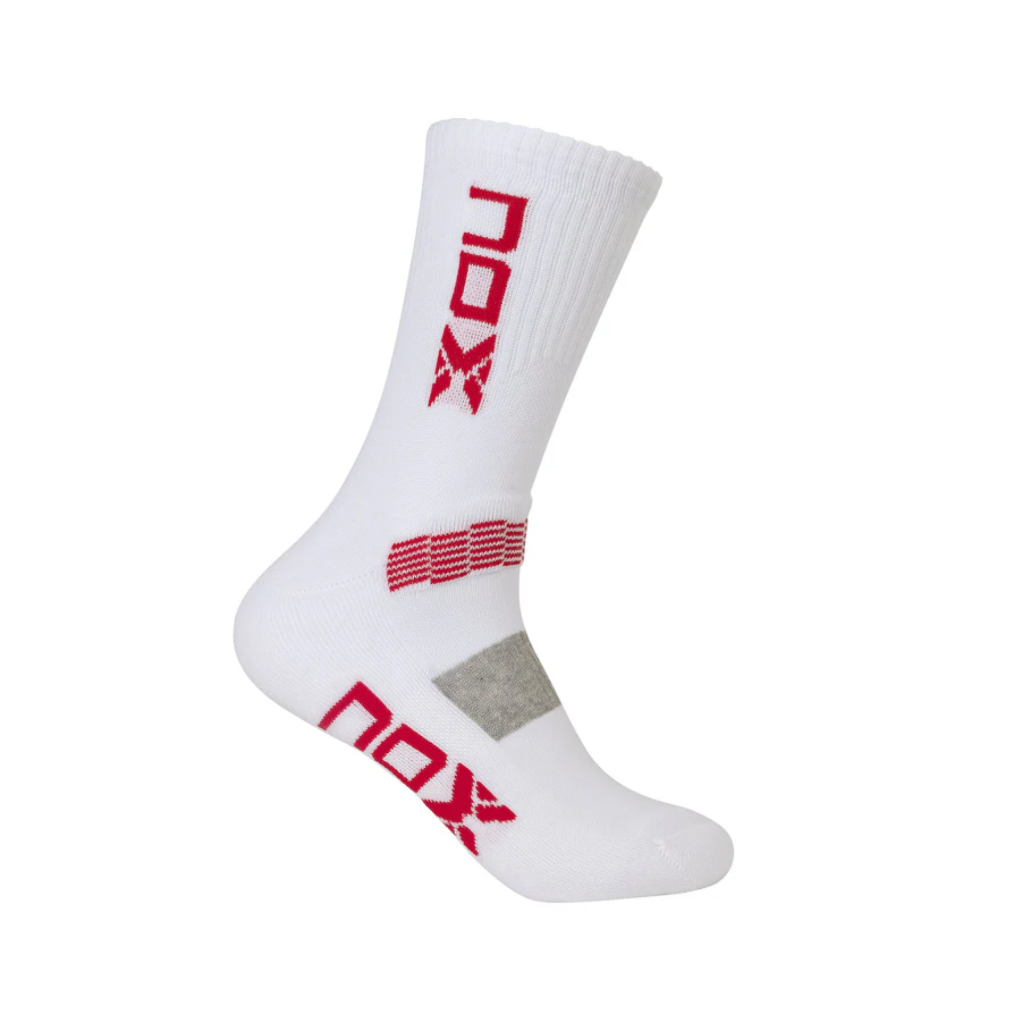 NOX performance socks White/Red