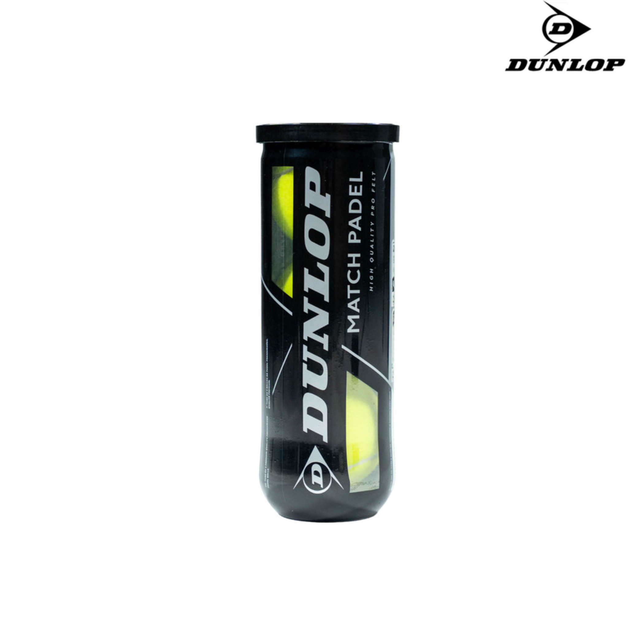 Dunlop Match Padel Balls (1 Can)