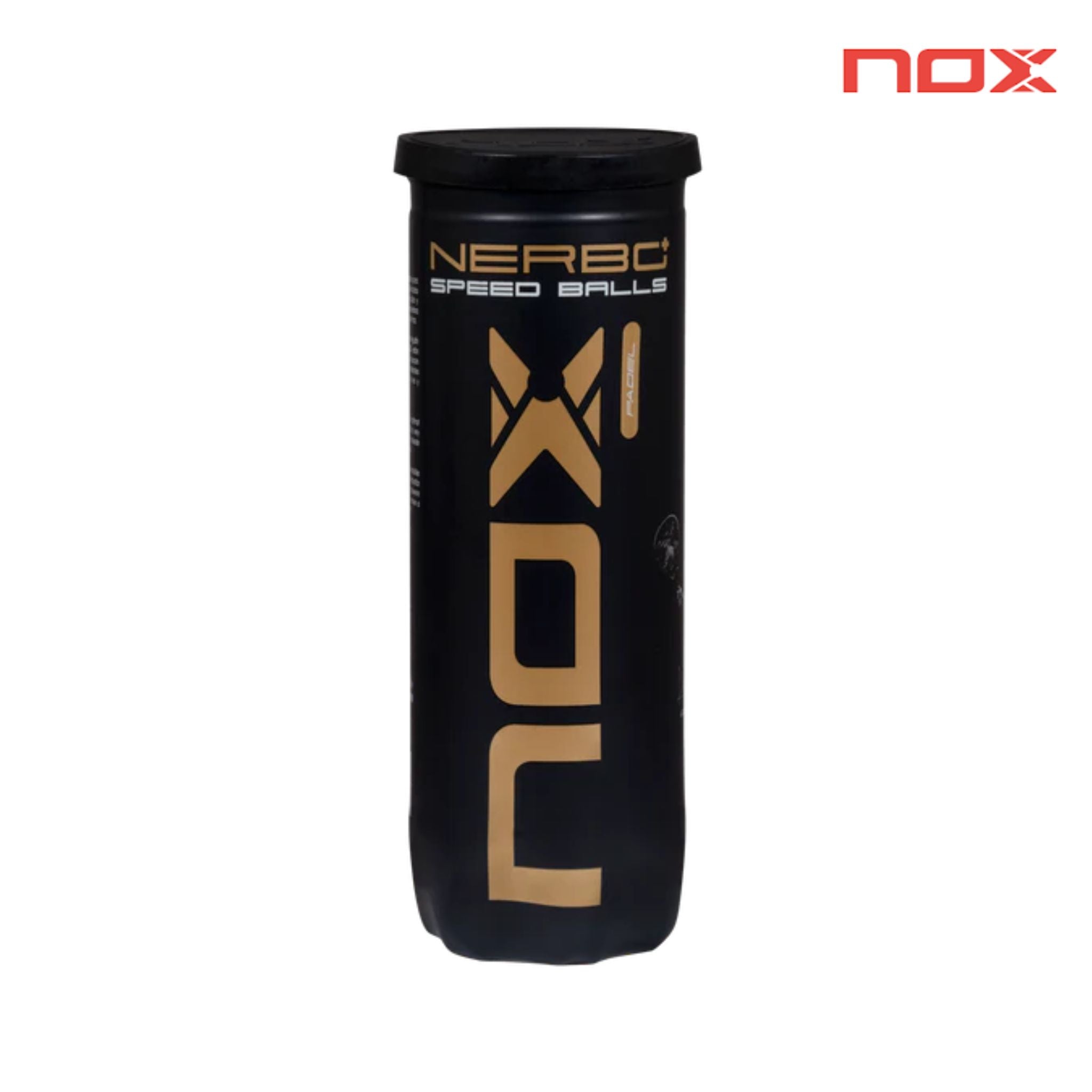 Nox Nerbo+ Speed Padel Balls (1 Can)