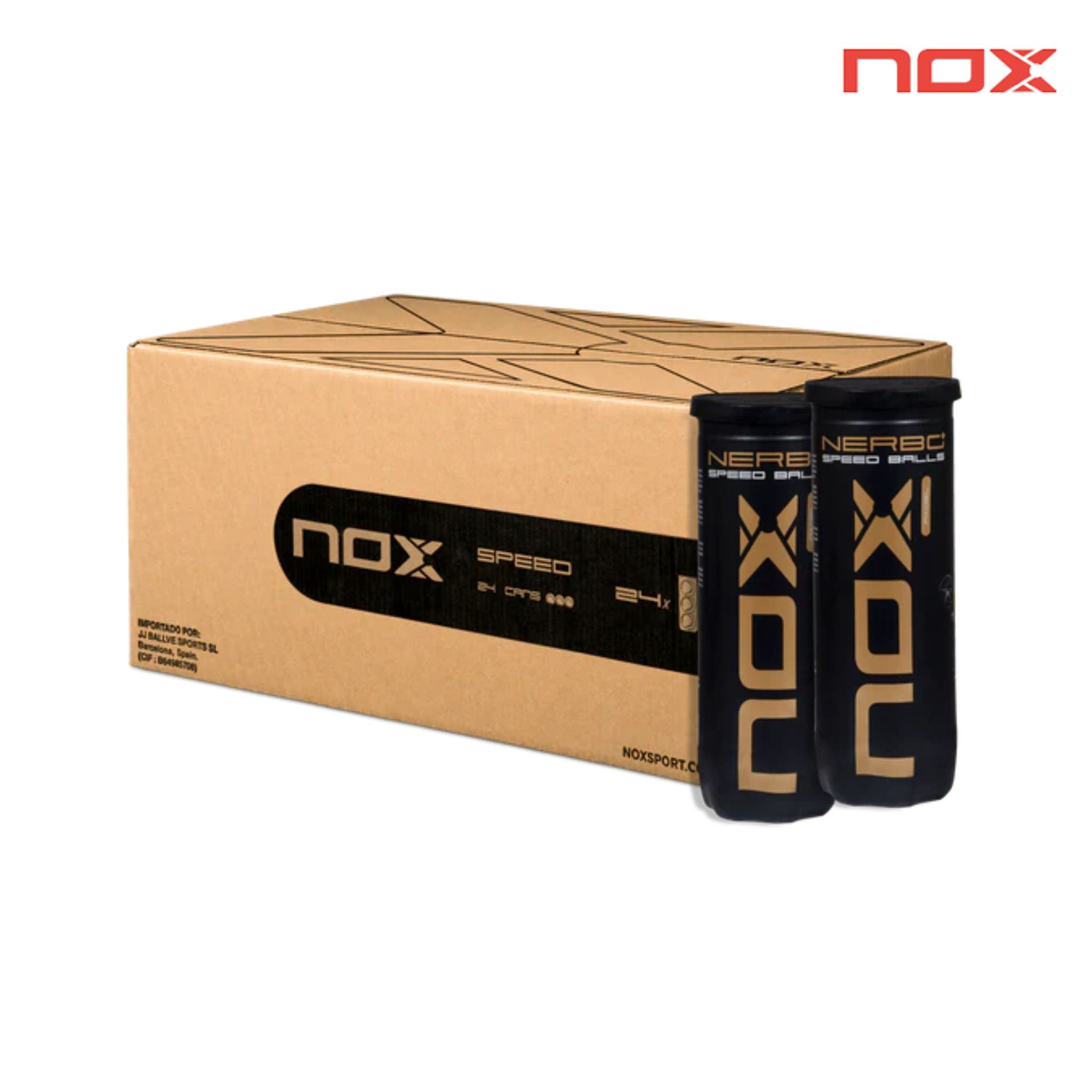 Nox Nerbo+ Speed balls 24x3 St