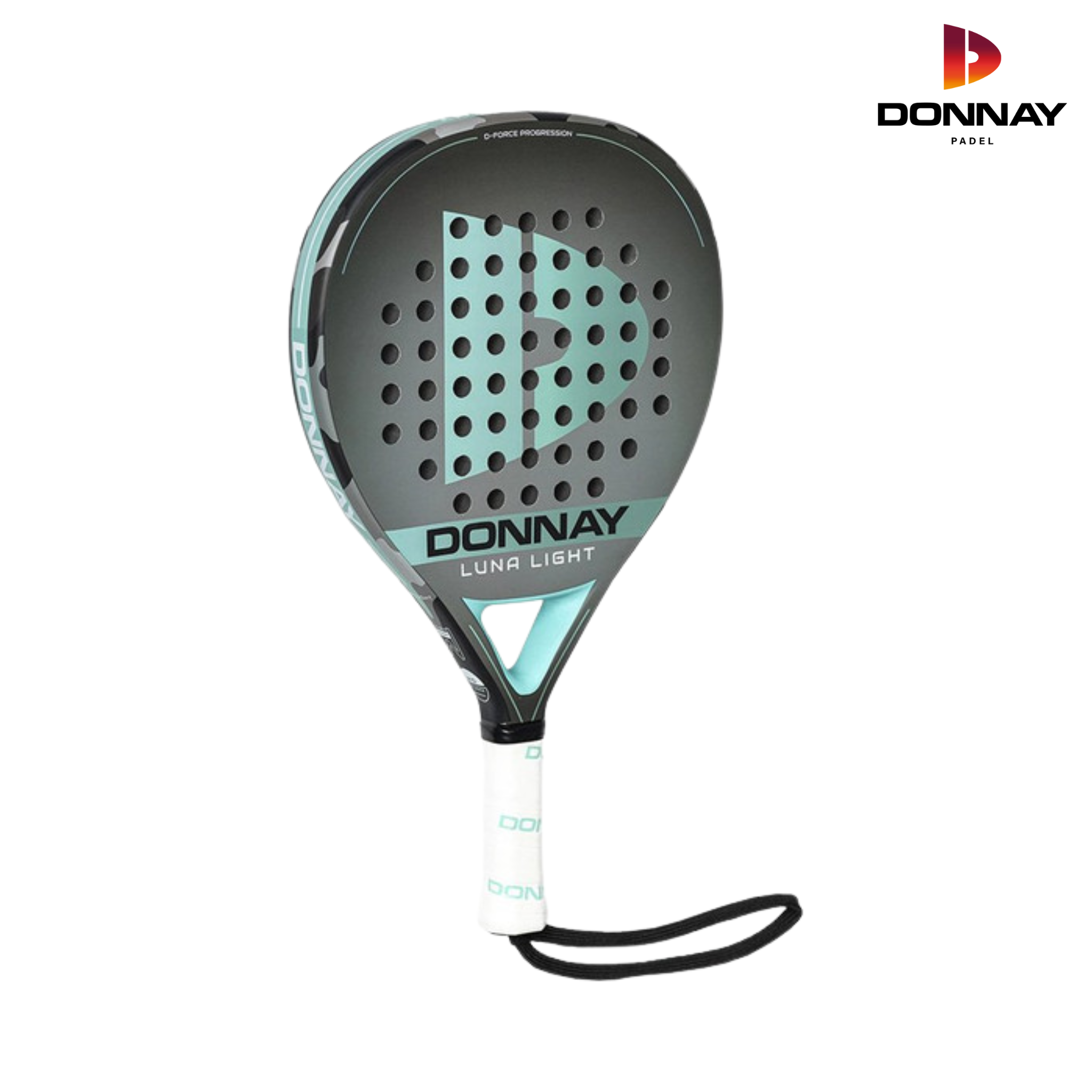 Donnay Luna Light Midnight Grey padel racket