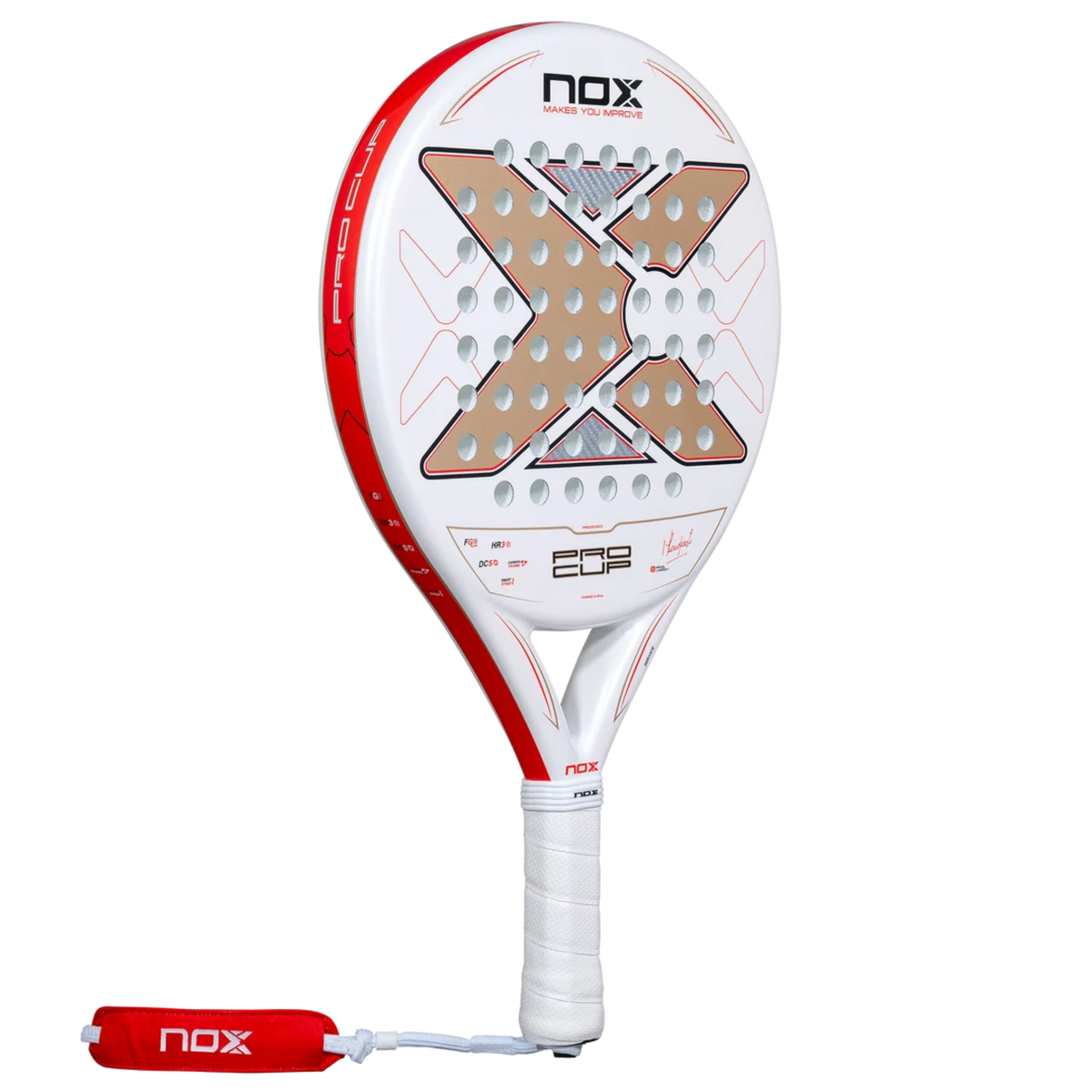 Back view of the NOX ML10 Pro Cup COORP by Miguel Lamperti 2027 padel racket.
