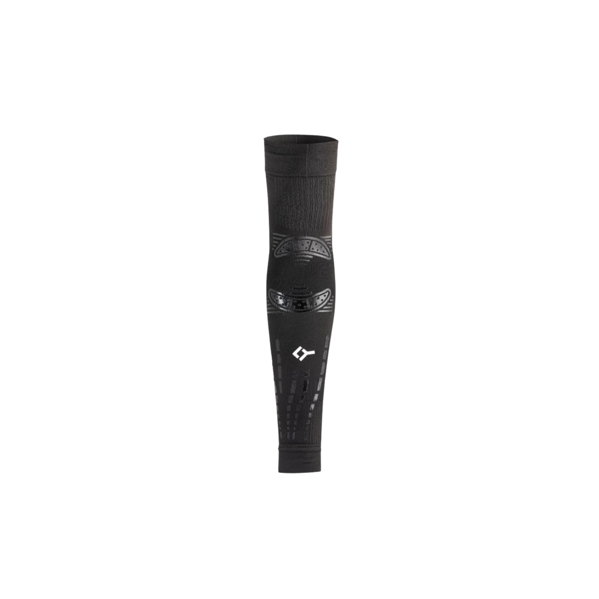 NO STRAIN Evolution Sleeve back view showing breathable compression fabric and anatomical fit for enhanced performance