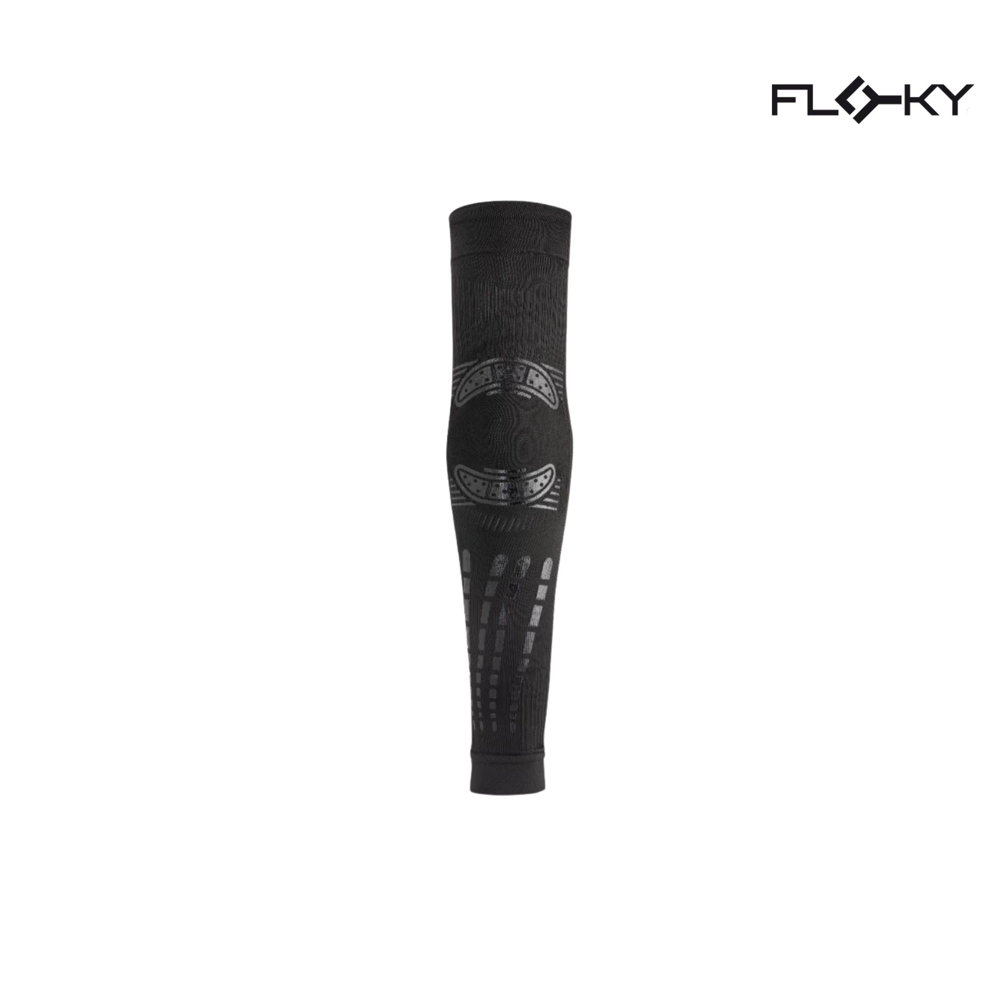 NO STRAIN Evolution Sleeve front view featuring ergonomic compression design for arm support and comfort during sports.