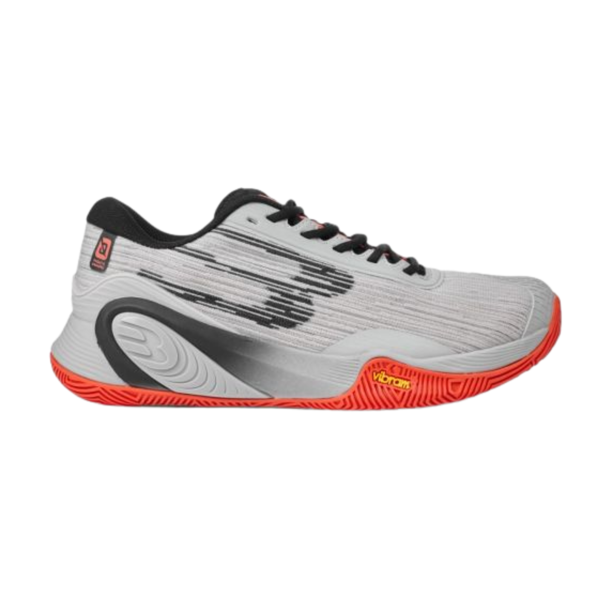 Bullpadel Hack Vibram 25V Grijs | Padel Schoenen