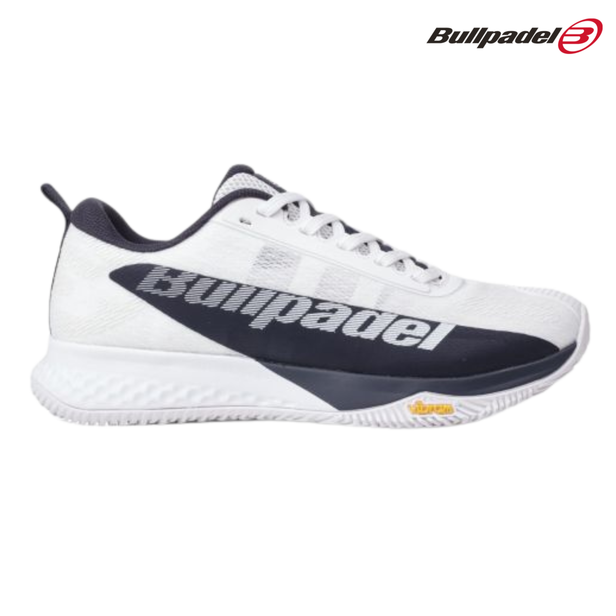 Bullpadel XPLO Vibram 25V Wit | Padel Schoenen