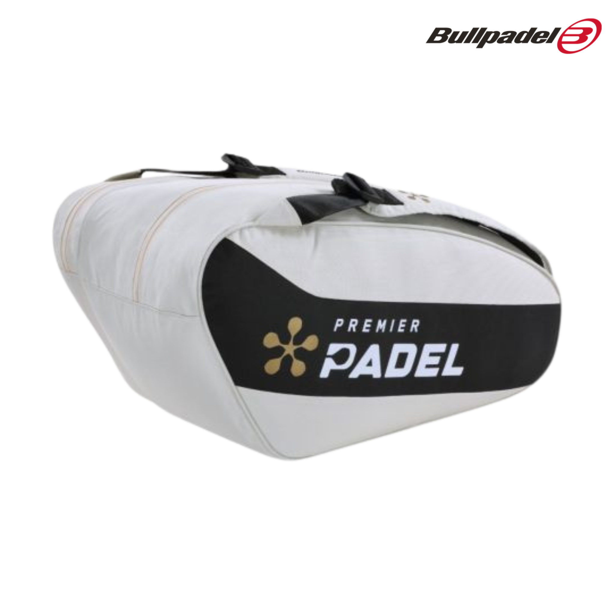 Bullpadel Tour Premier White Padel Racketbag