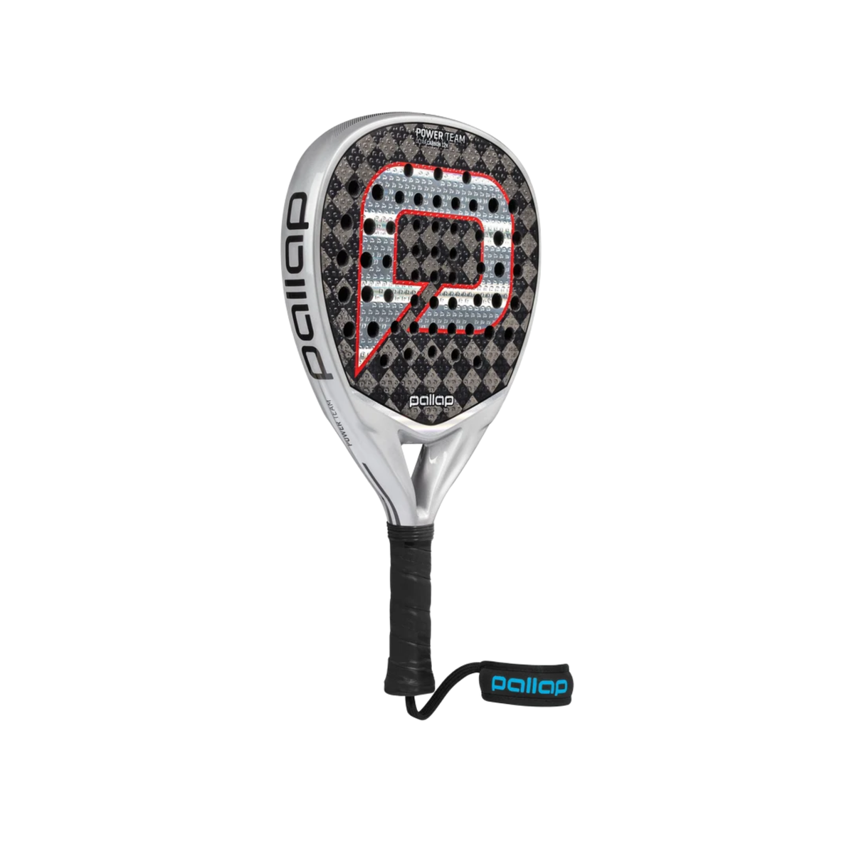 Back view of the Pallap Power Team 2026 padel racket.