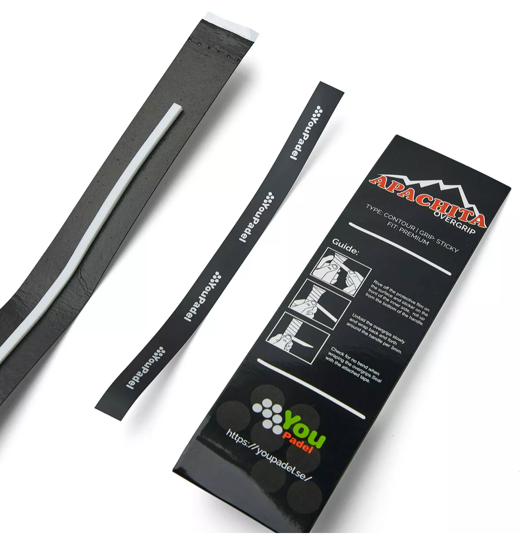 You Padel Apachita Snake Grip Black | Padel Grips
