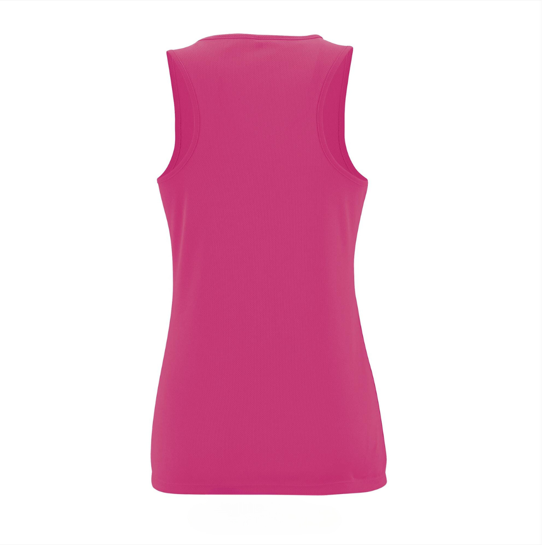 Mrs padel padel singlet neon pink