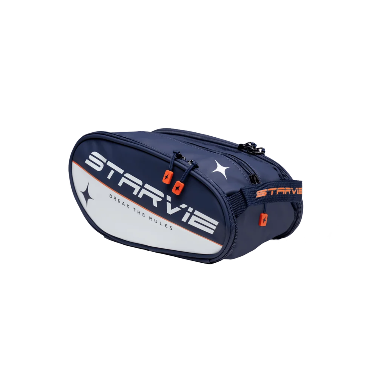 Back view of the navy blue StarVie Padel Washbag.