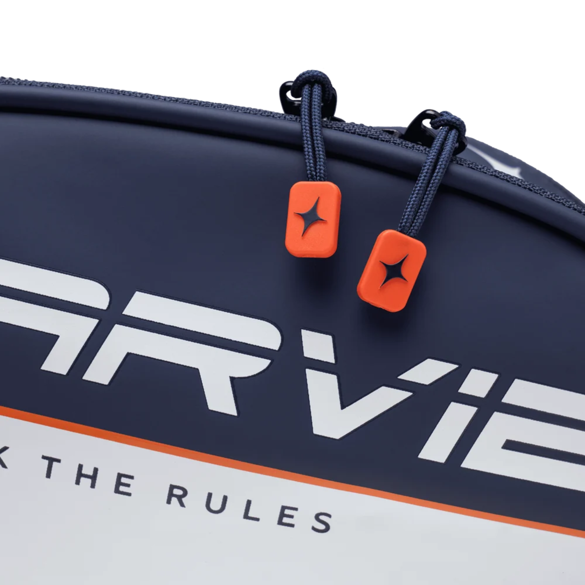 Side view of the navy blue StarVie Padel Washbag.