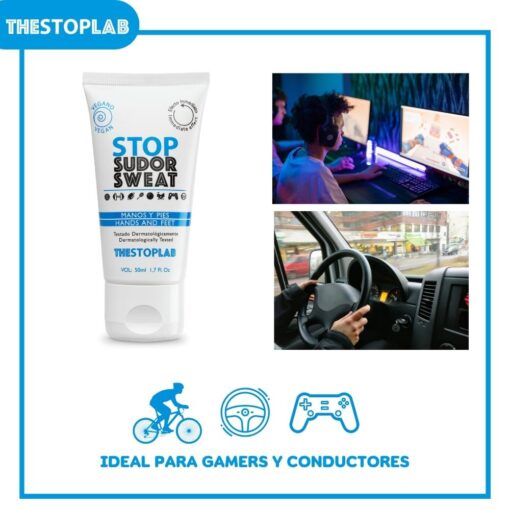 Stop sweat on hands and feet