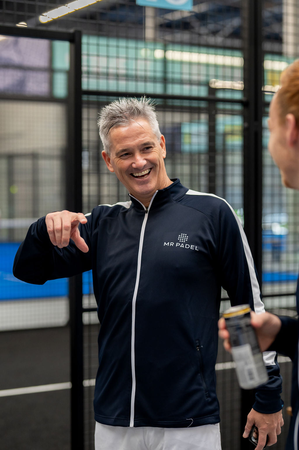 Mr padel slimfit jack florance black