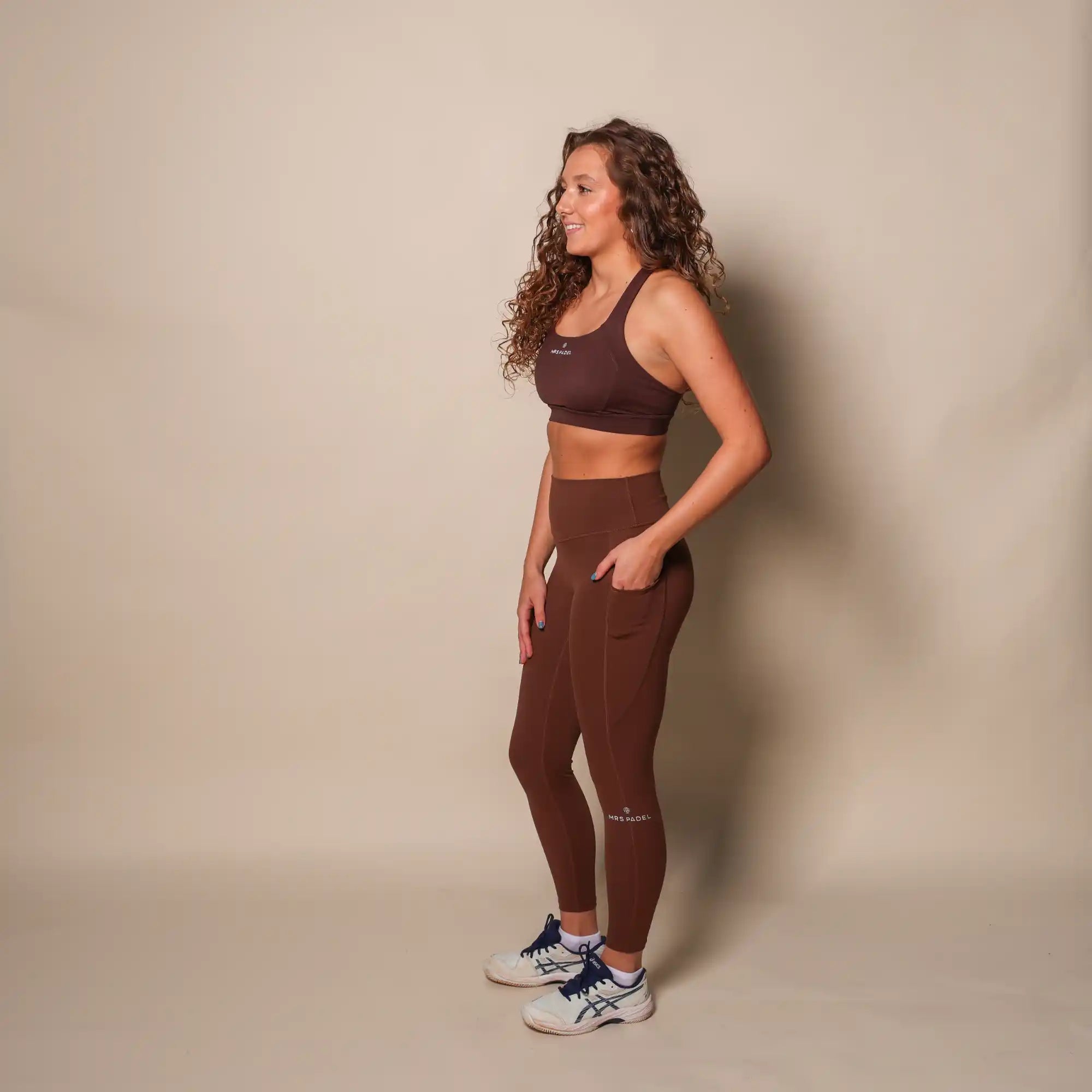 Mrs padel padel legging brown