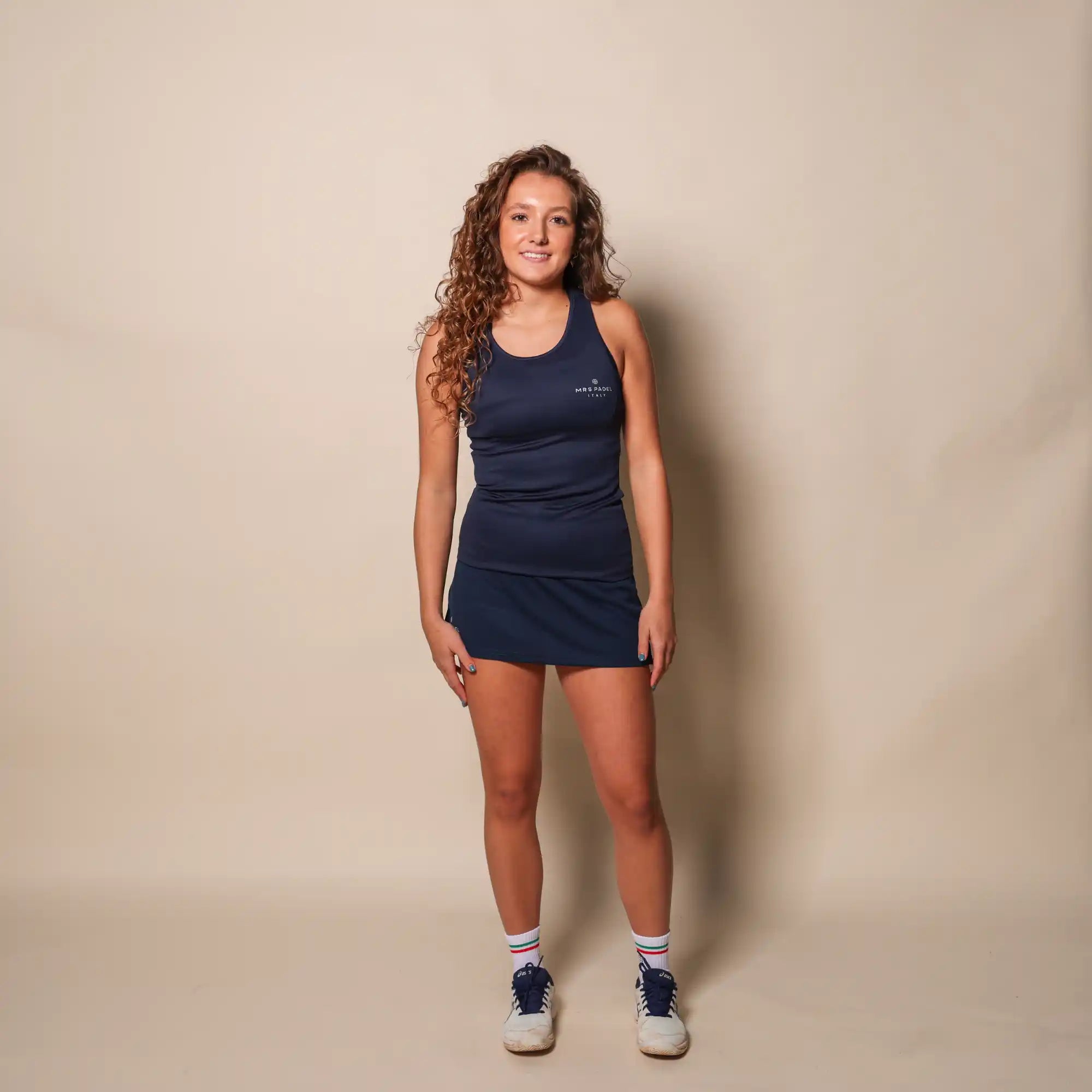 Mrs padel padel skirt comfort navy blue