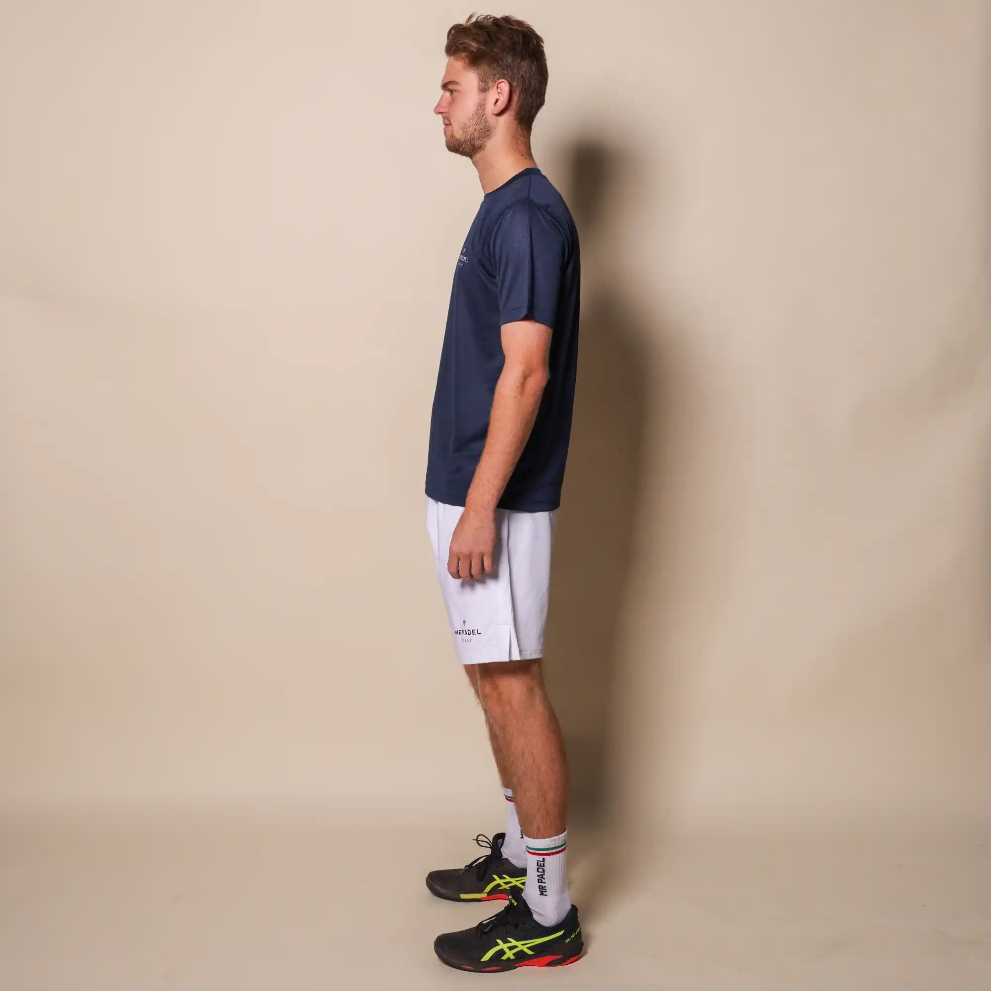 Mr padel padel shirt regular fit navy blue