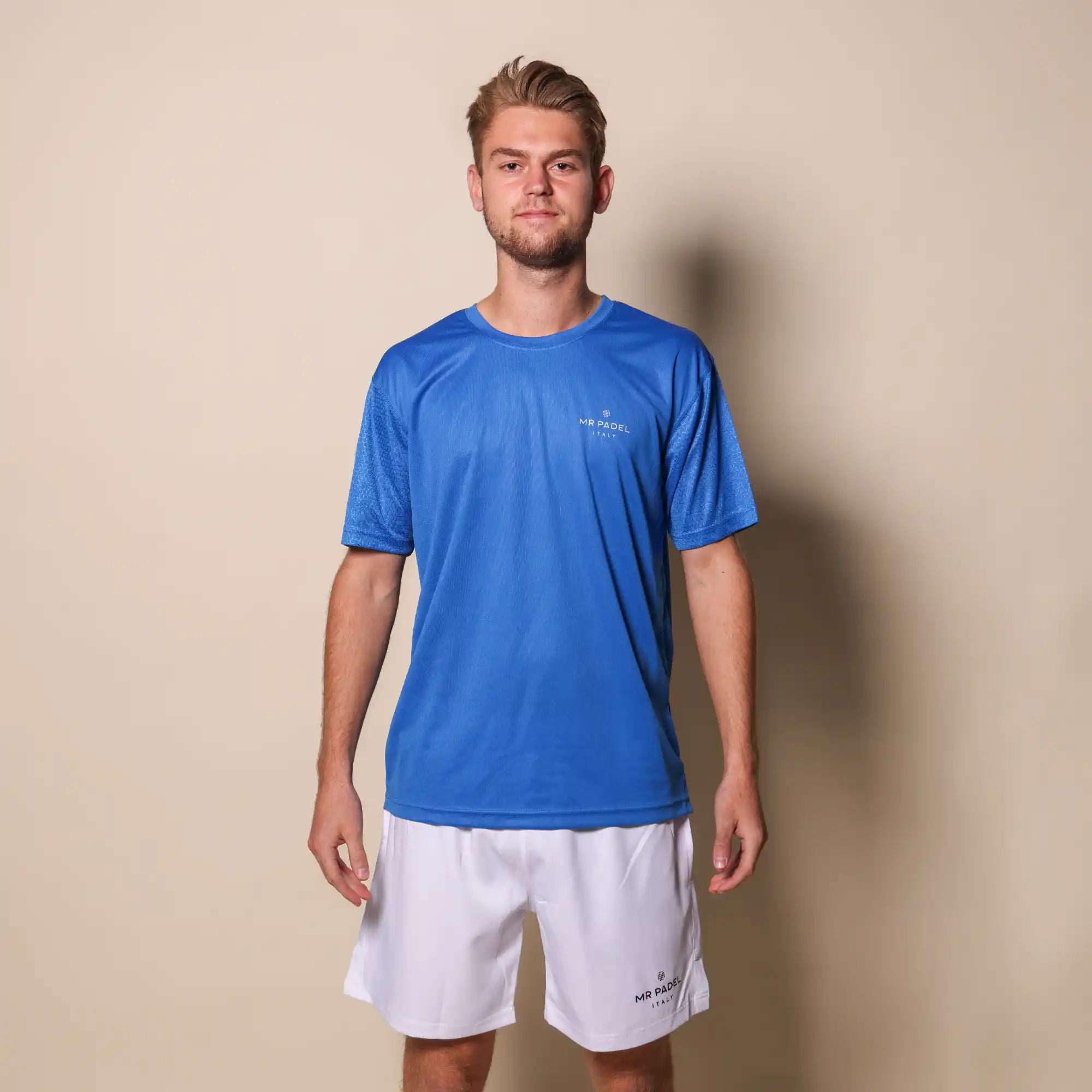 Mr padel padelshirt regular fit blue