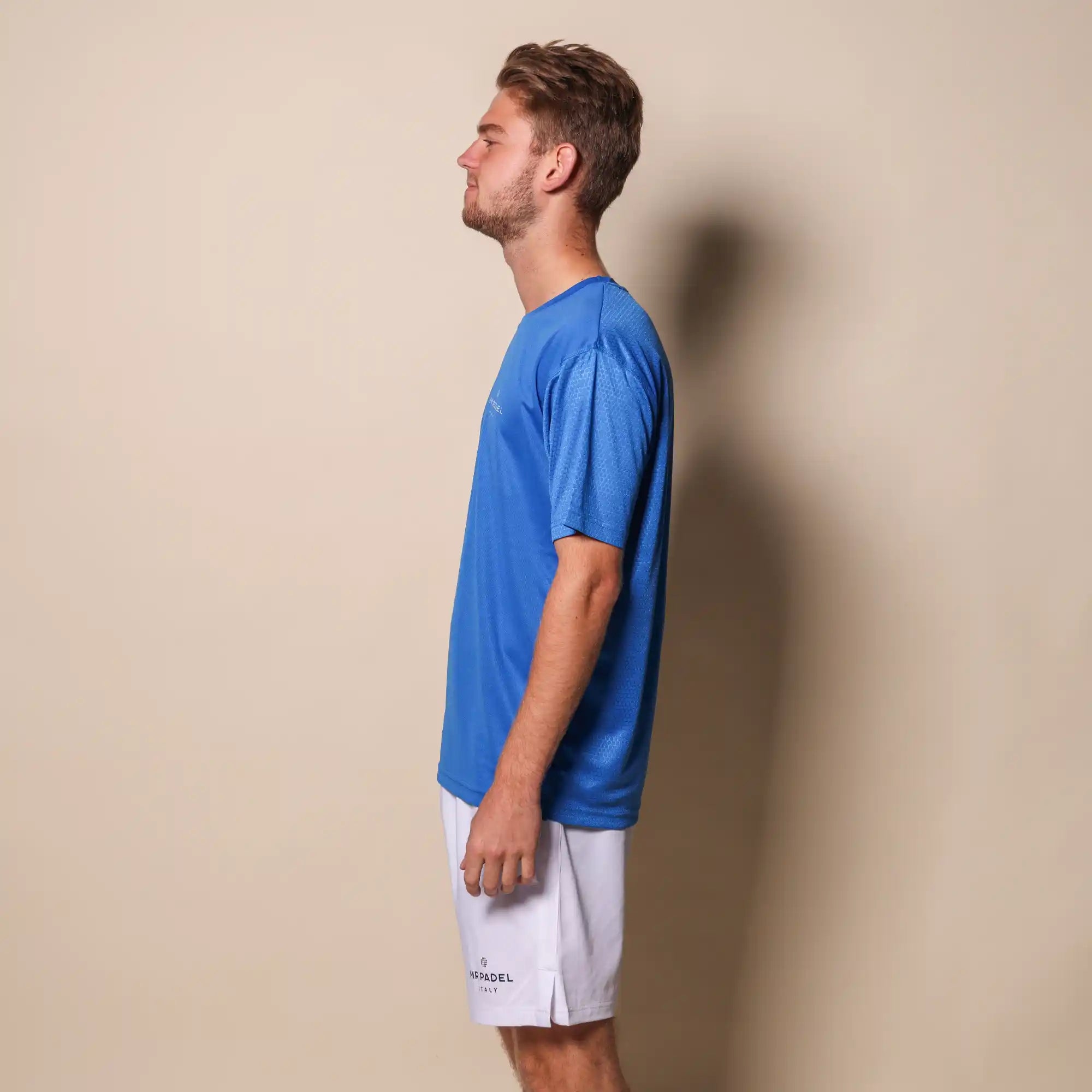 Mr padel padelshirt regular fit blue