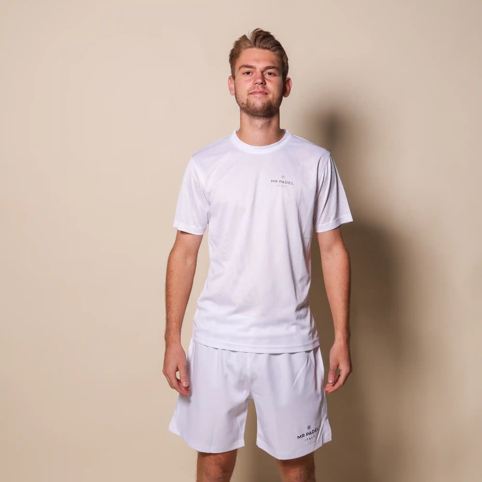 Mr padel padelshirt regular fit white