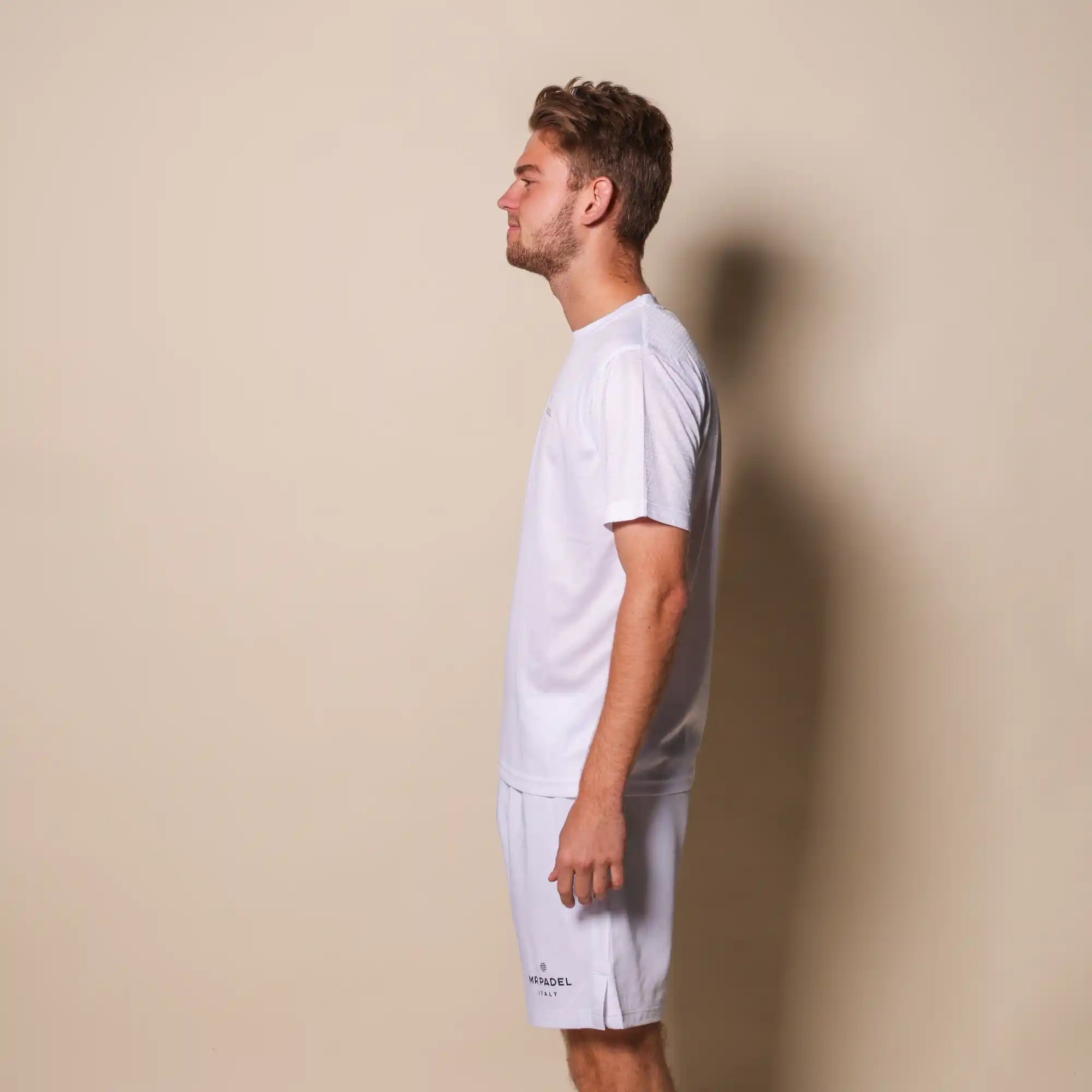 Mr padel padelshirt regular fit white