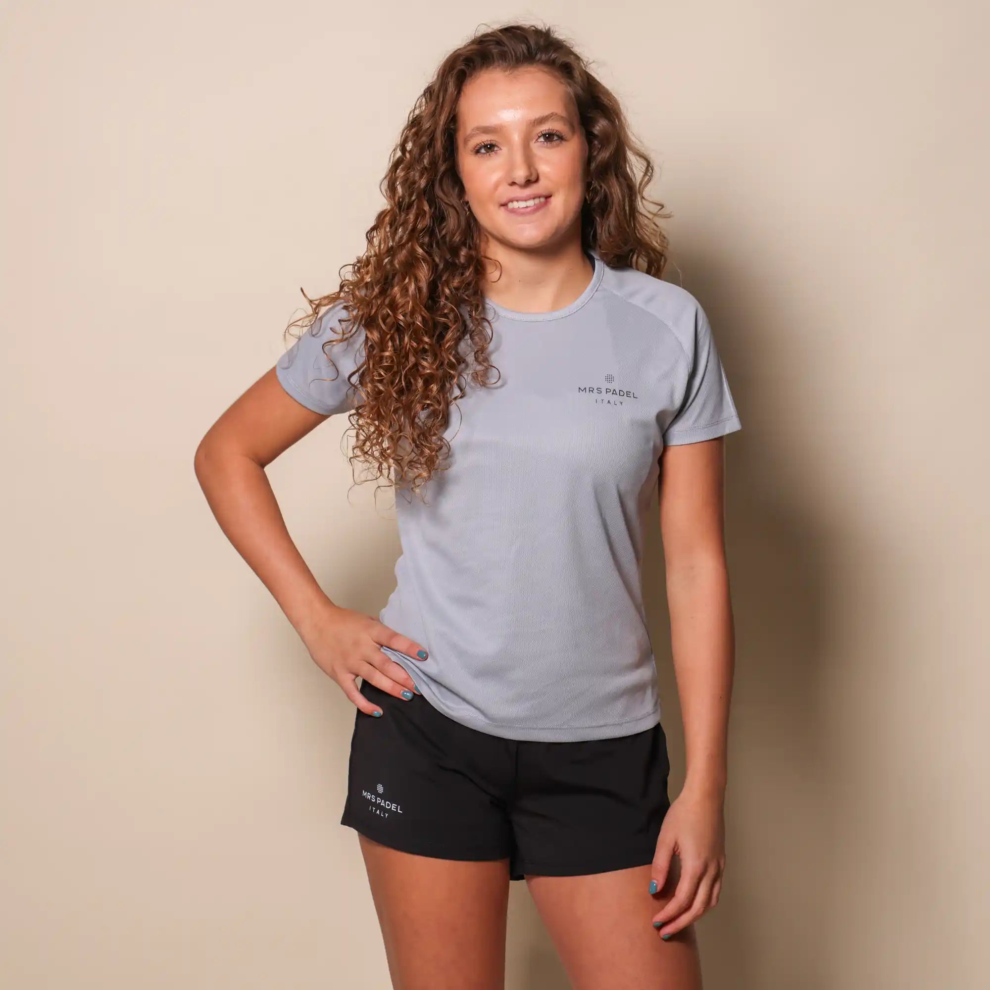 Mrs padel padel shirt grey