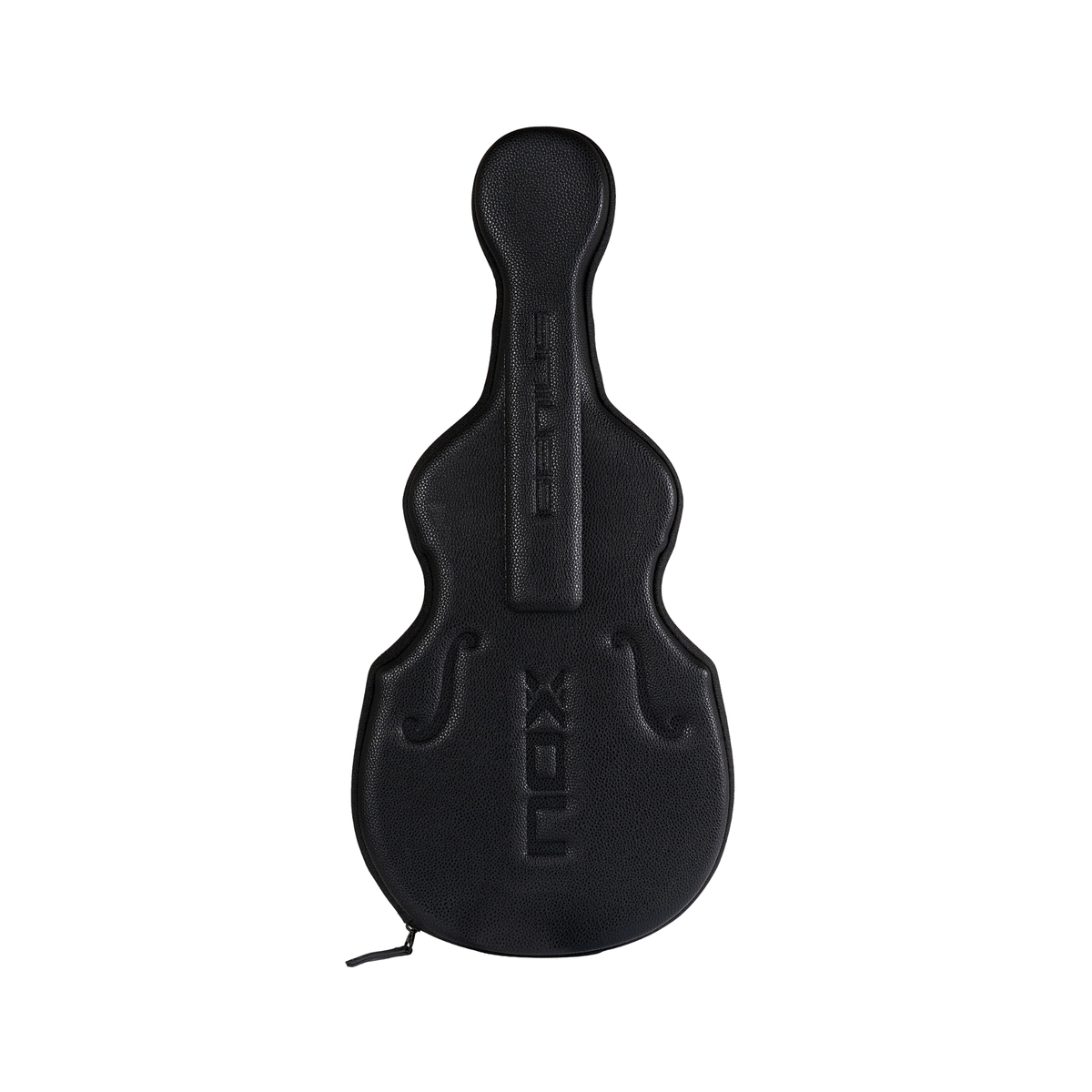 Black Nox protective racket case for the Nox AT10 GENIUS 18K ALUM 2027, shown from the front on a white background.
