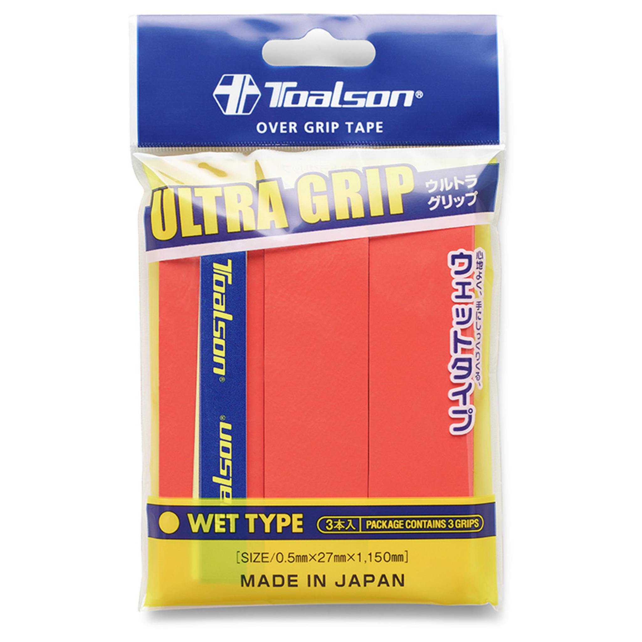Overgrip Tape Ultra Toalson 3 Pcs | Padel Grips