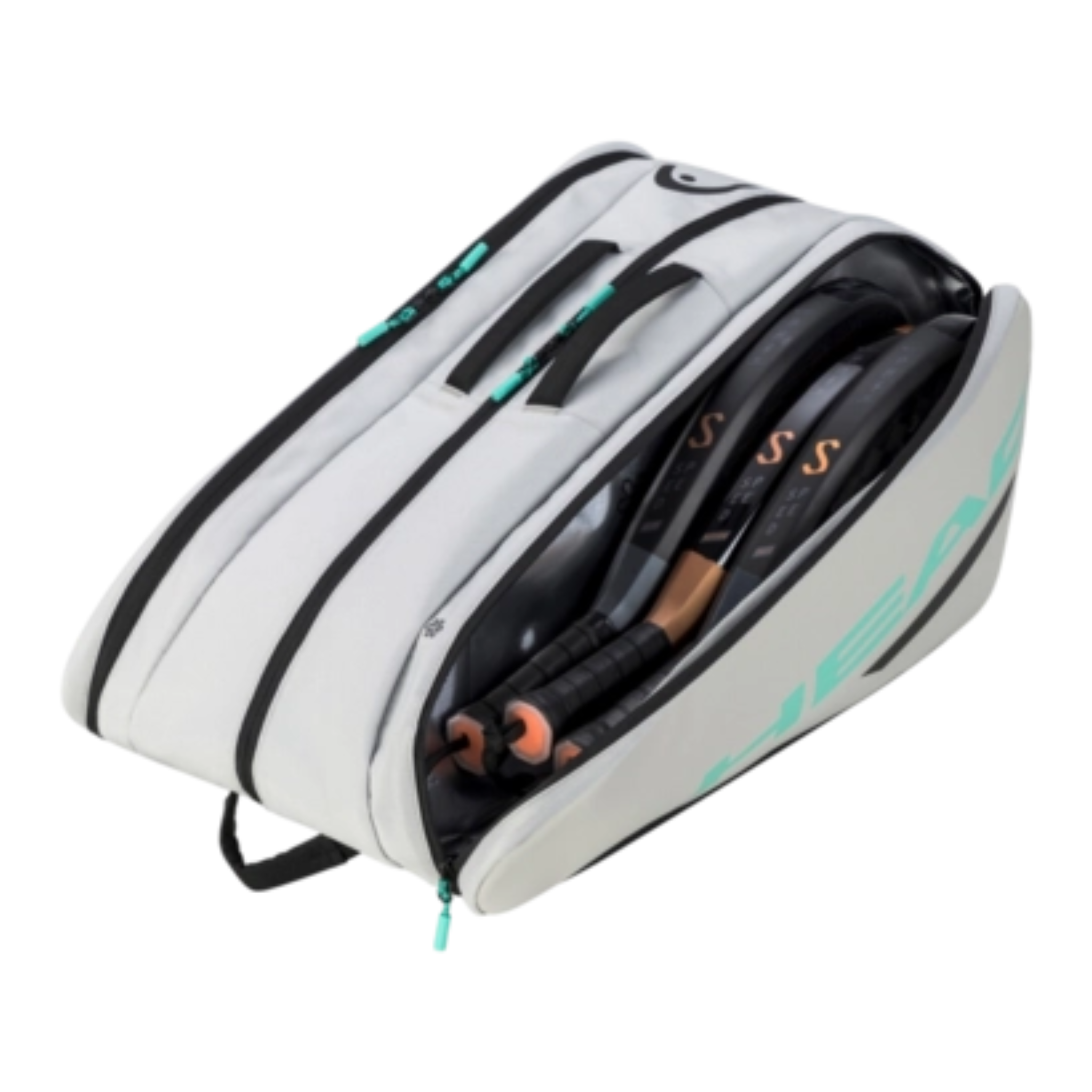 Head Tour L Grey/Black Padel Racketbag
