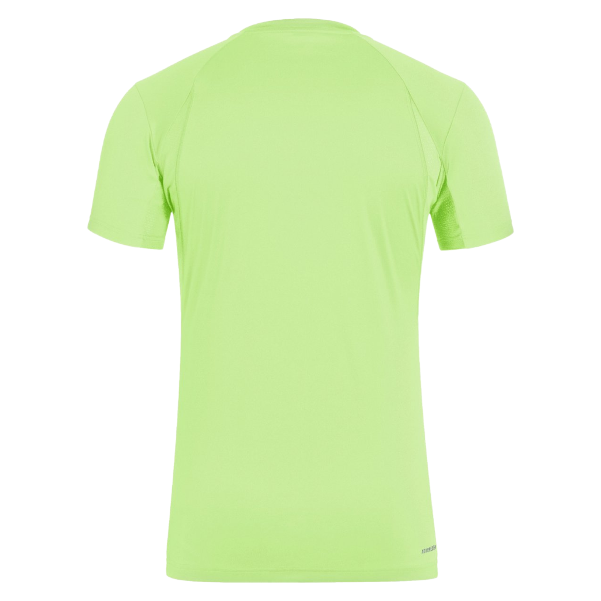 Adidas Club 3 Stripes Tee Shirt Lime | JG0979
