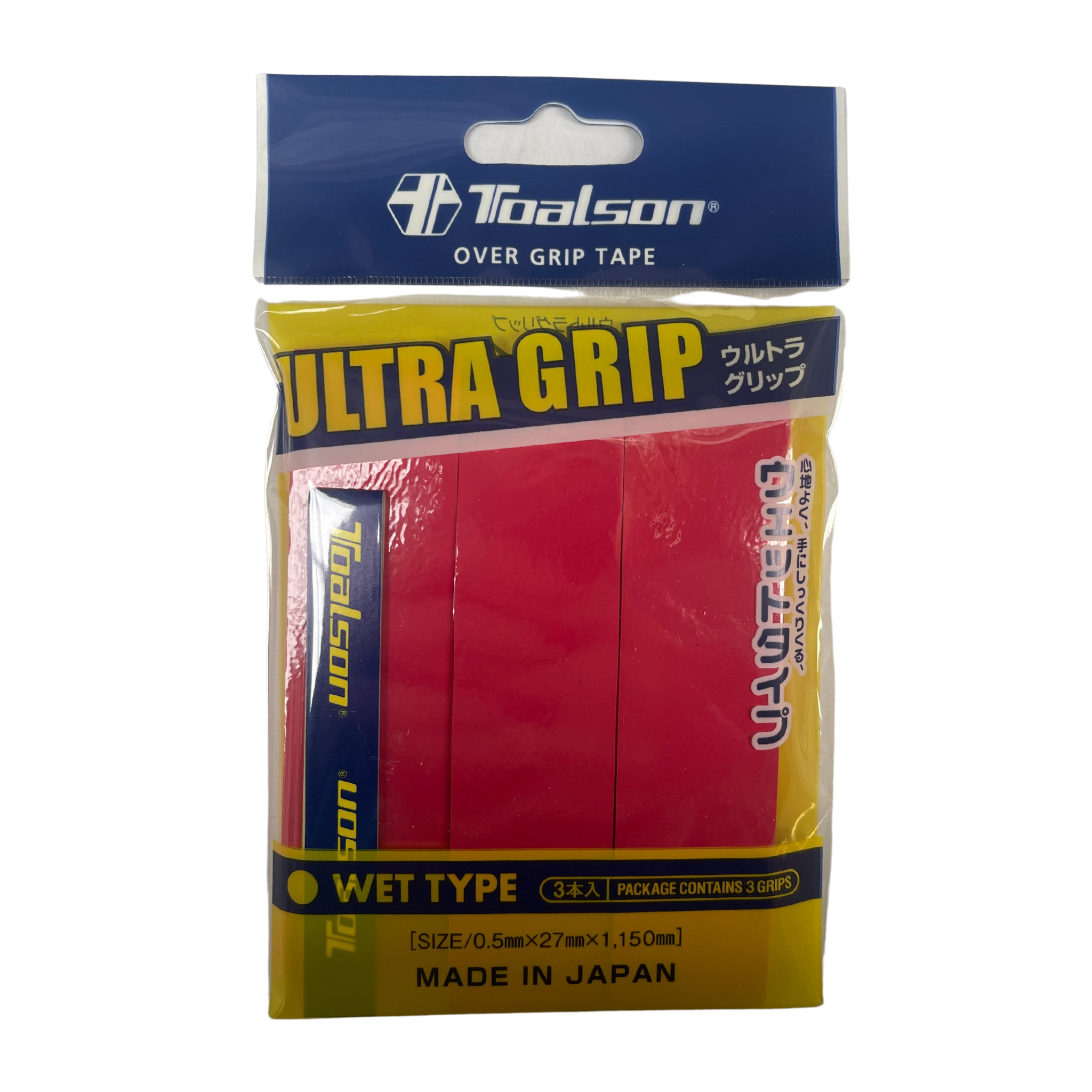 Overgrip Tape Ultra Toalson 3 Pcs | Padel Grips