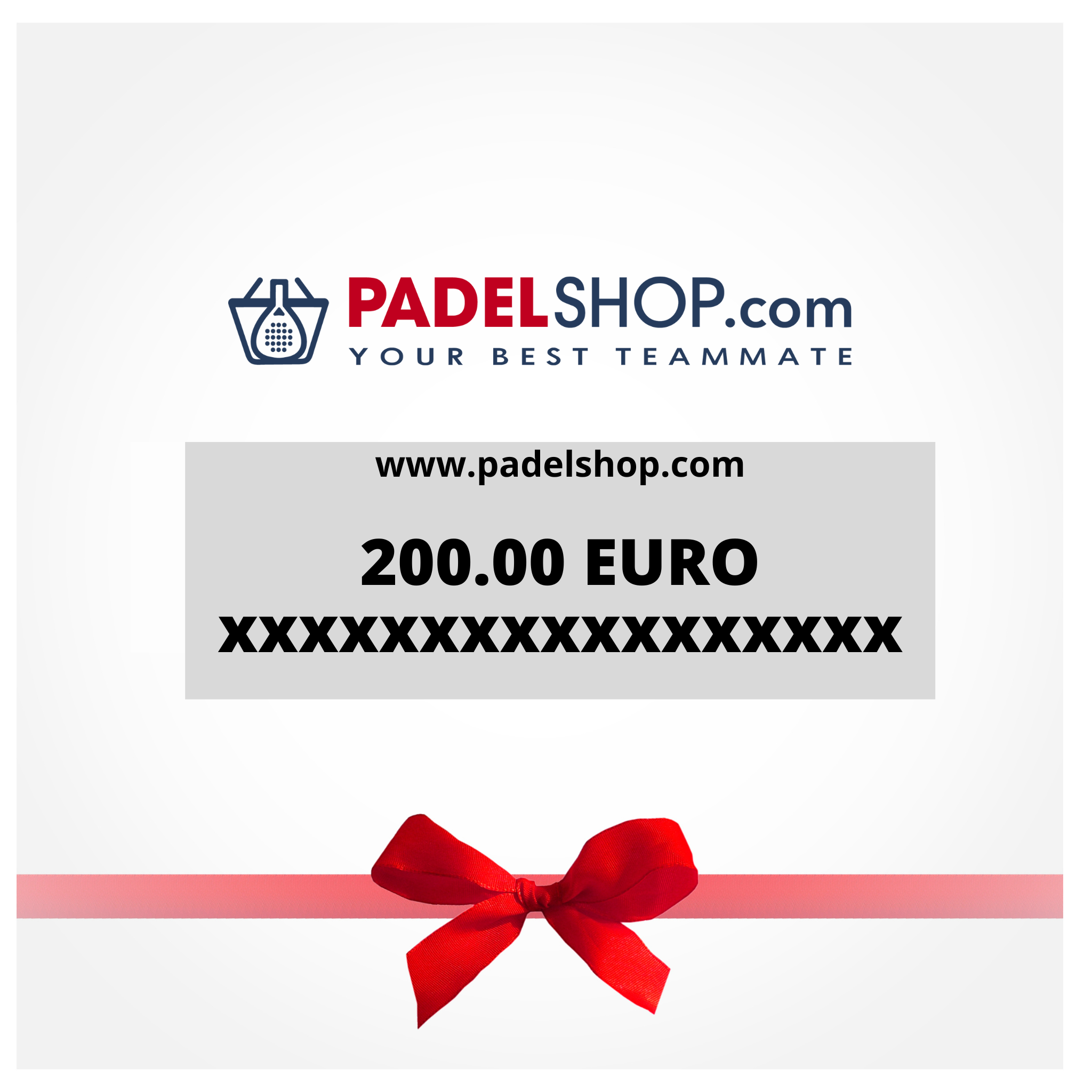 Padelshop.com-Geschenkkarte
