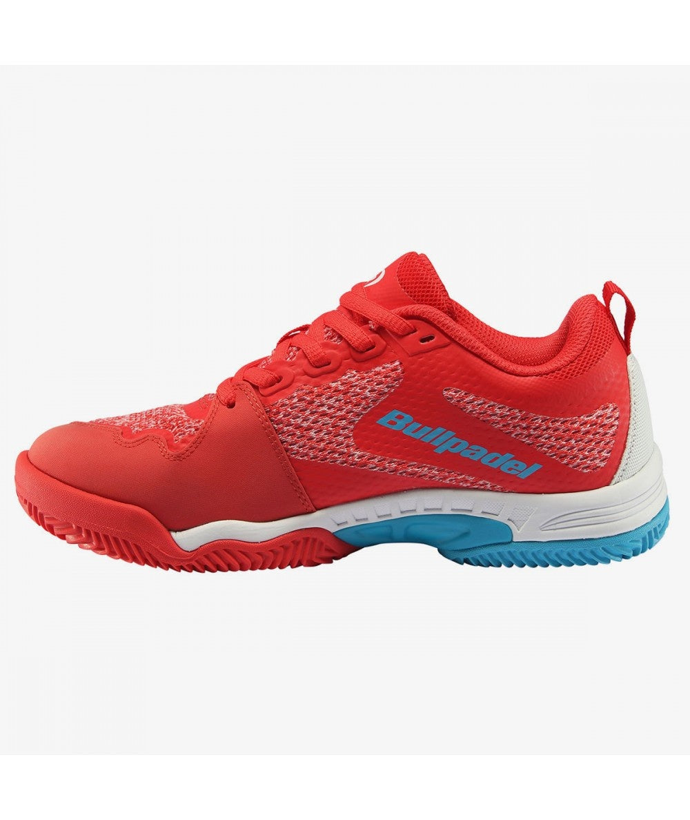 Bullpadel Beker Perf W 21 Red - Padel Shoes